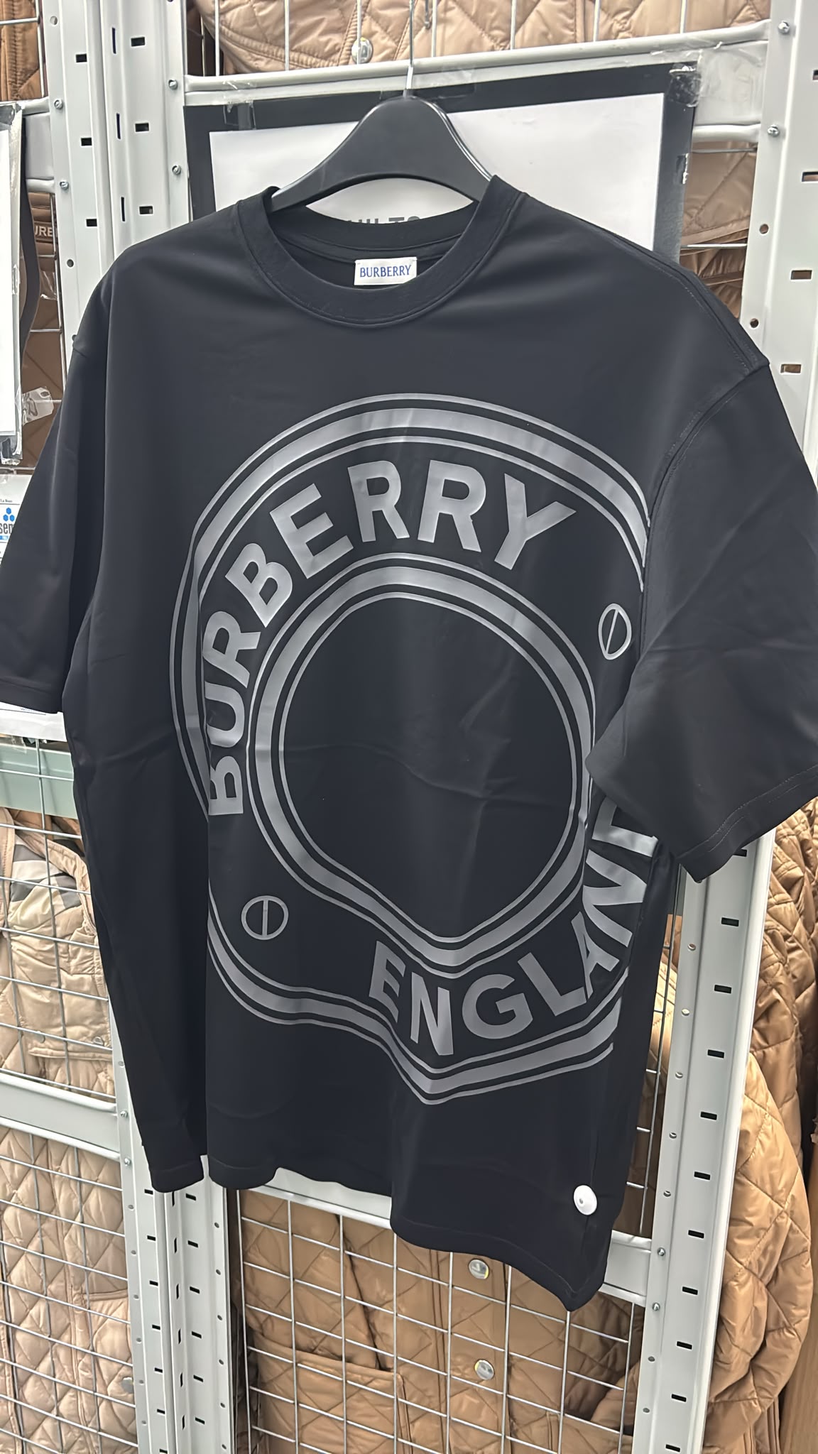 Camiseta Hombre Negro. Was