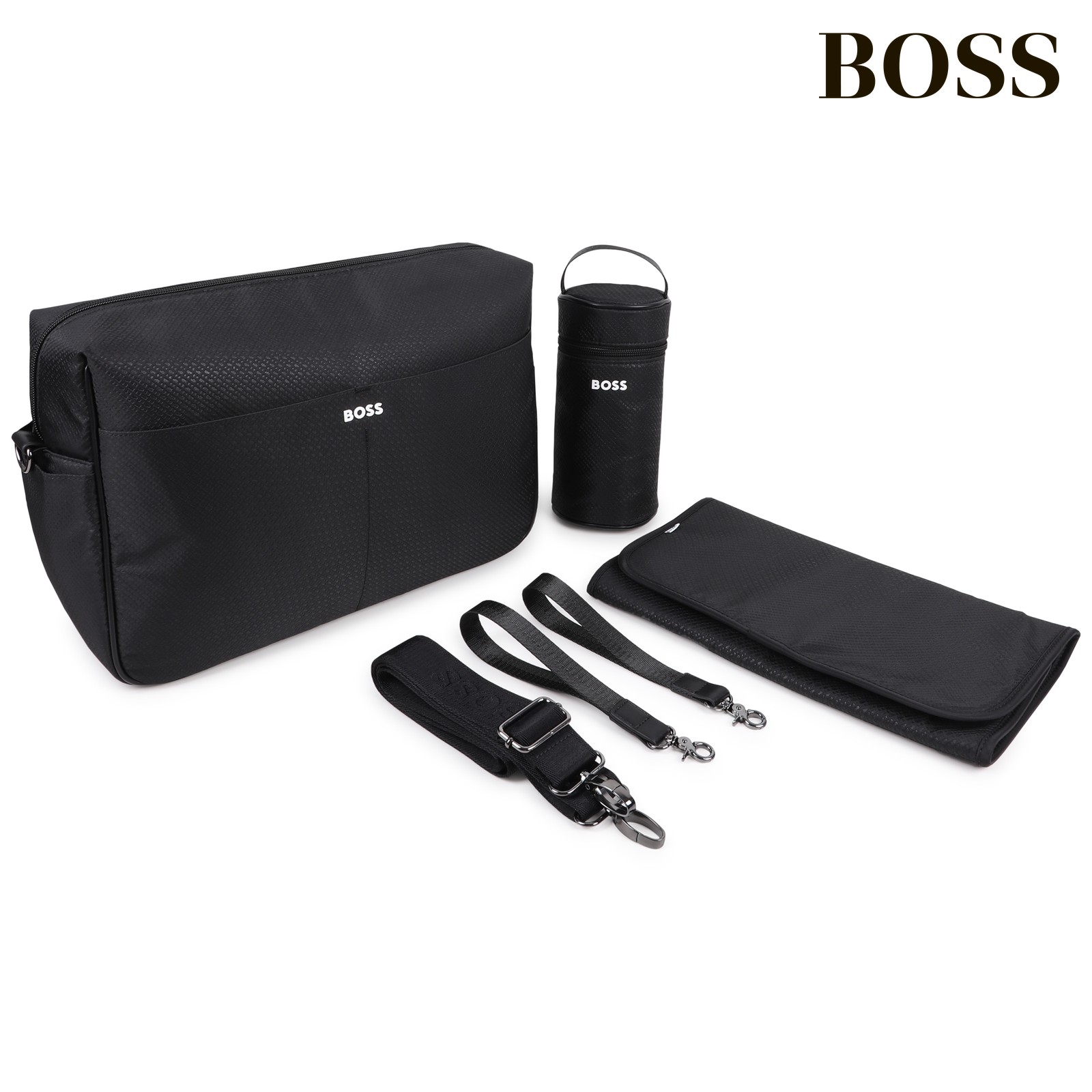 Bolsa de pañales negro