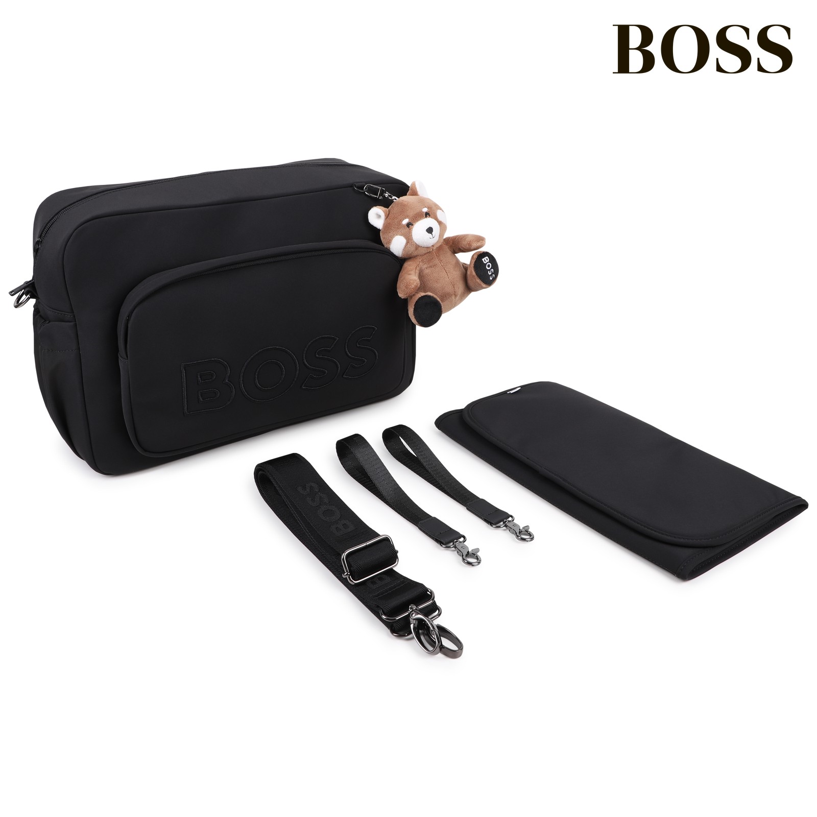 Bolsa de pañales negro