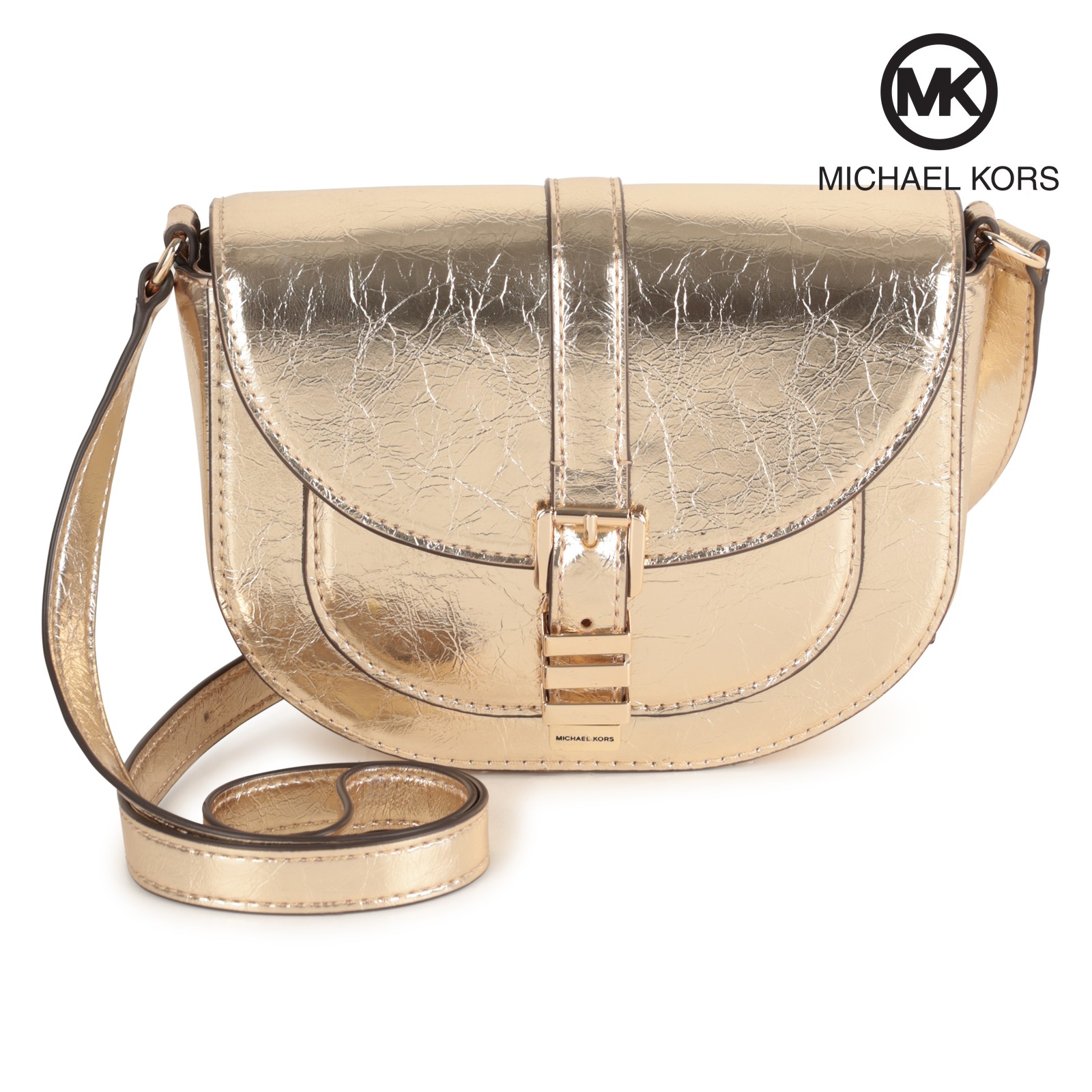 Bolso de mano textil amarillo oro