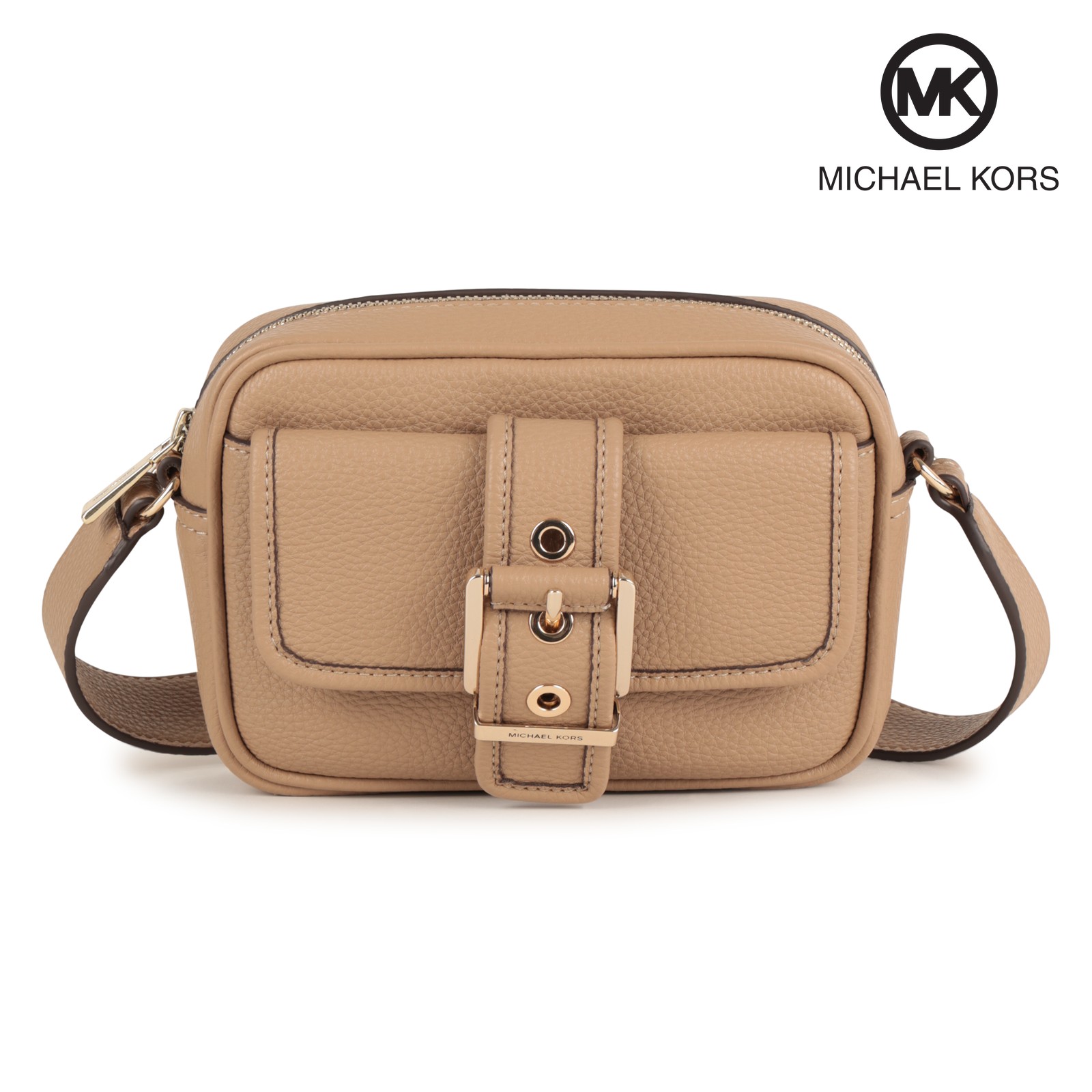 Bolso de mano textil beig