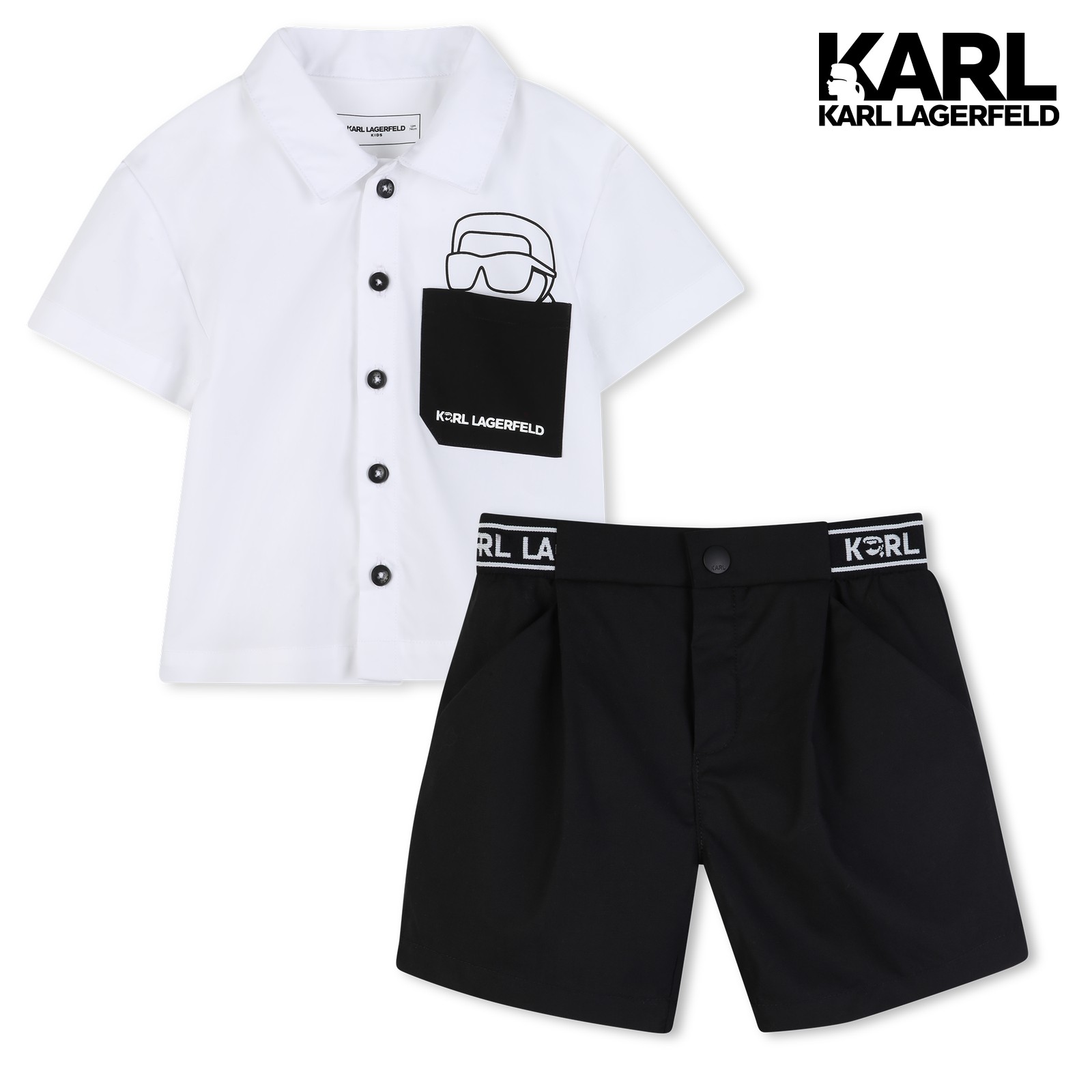 Camisa y pantalón corto sebmle blanco