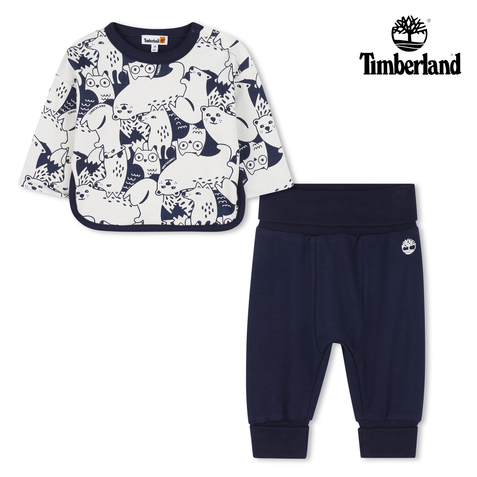 Camiseta y pantalón snap marino