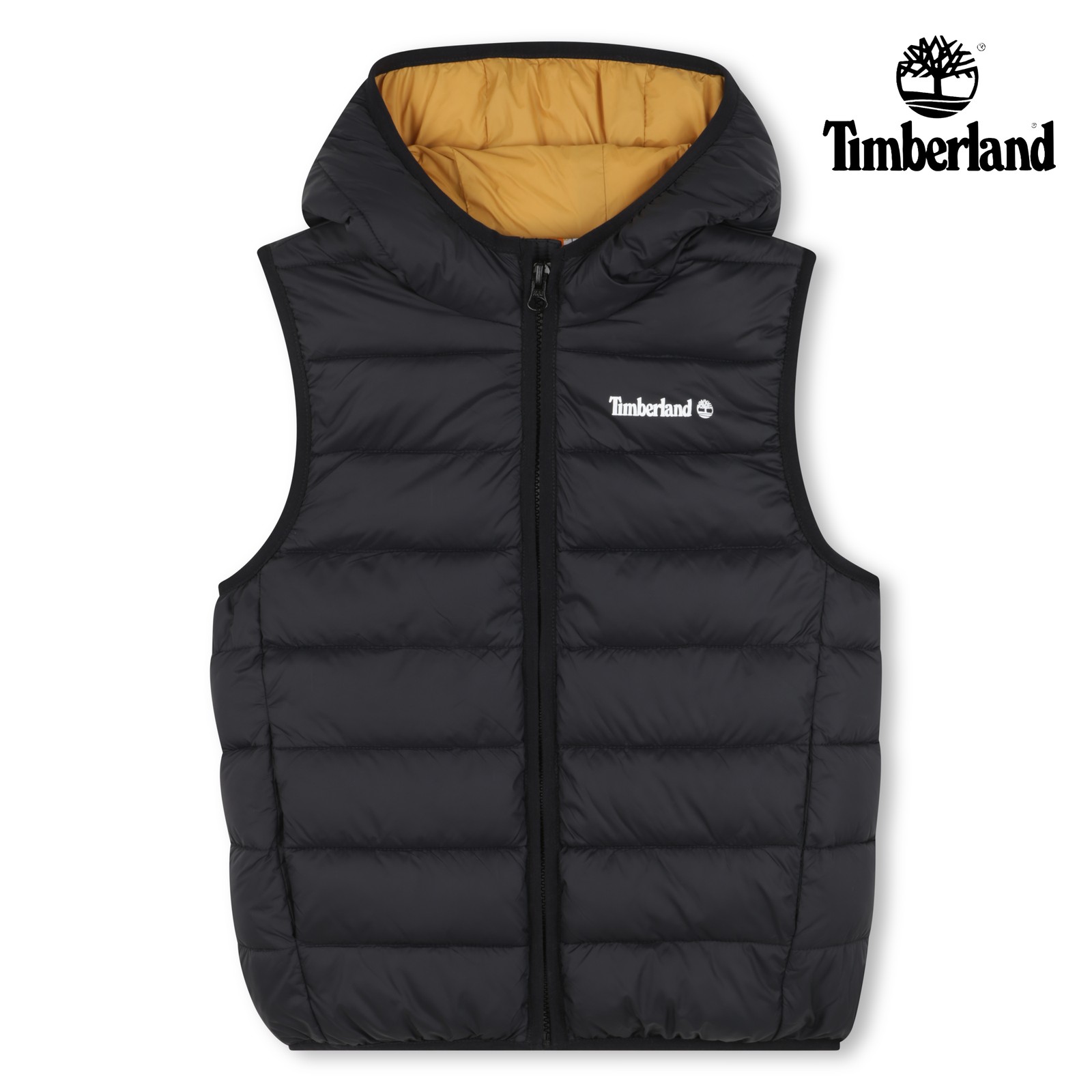 Chaleco acolchado negro