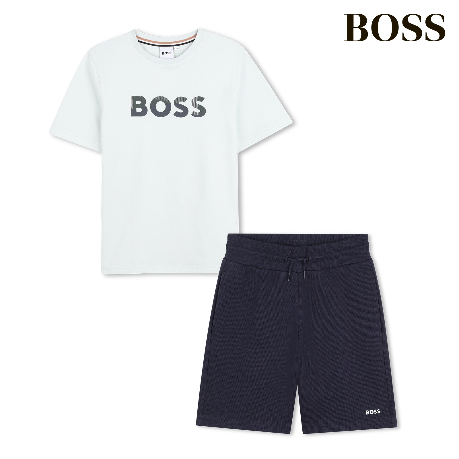 Conjunto camiseta + pantalón corto brote verde