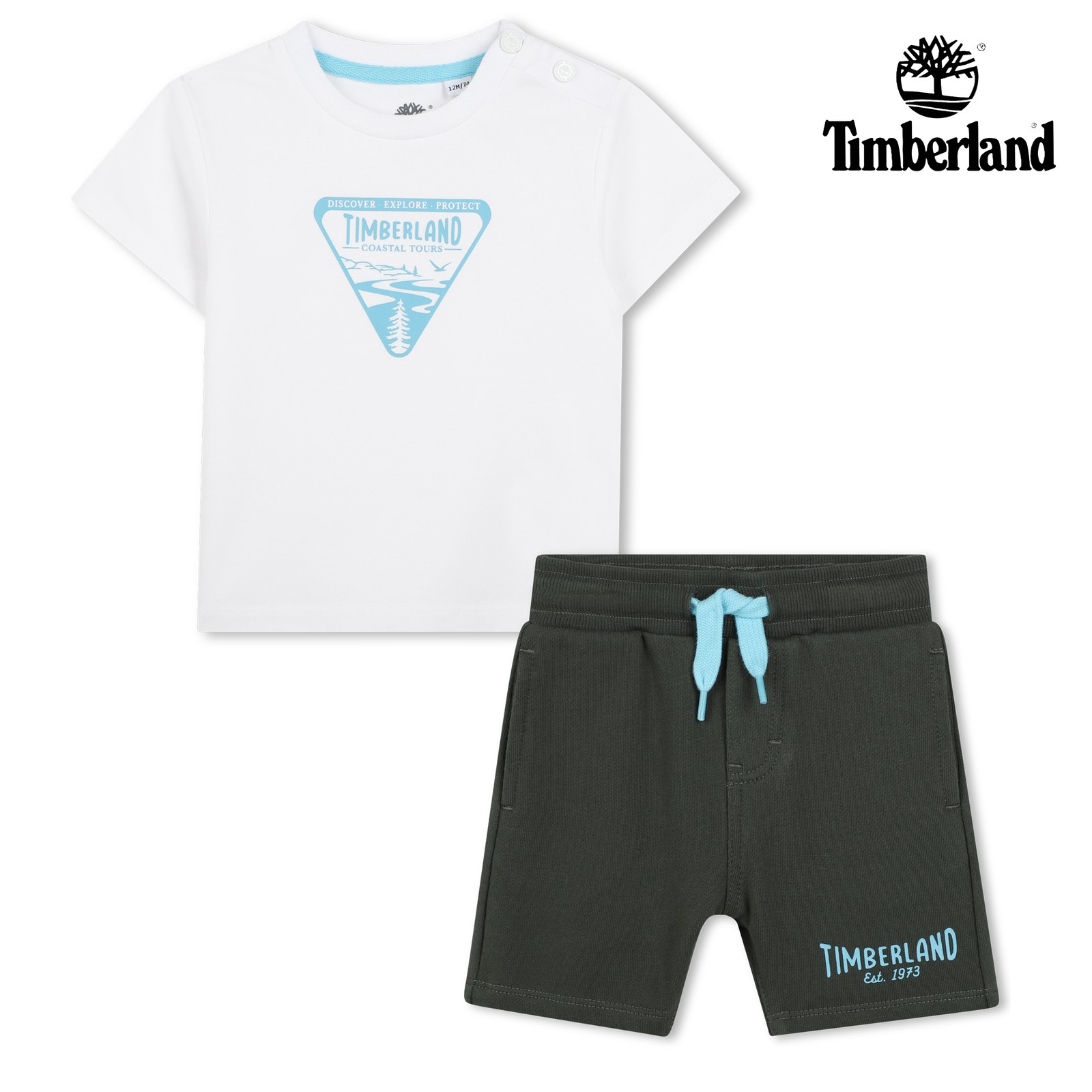Conjunto camiseta y pantalón tila
