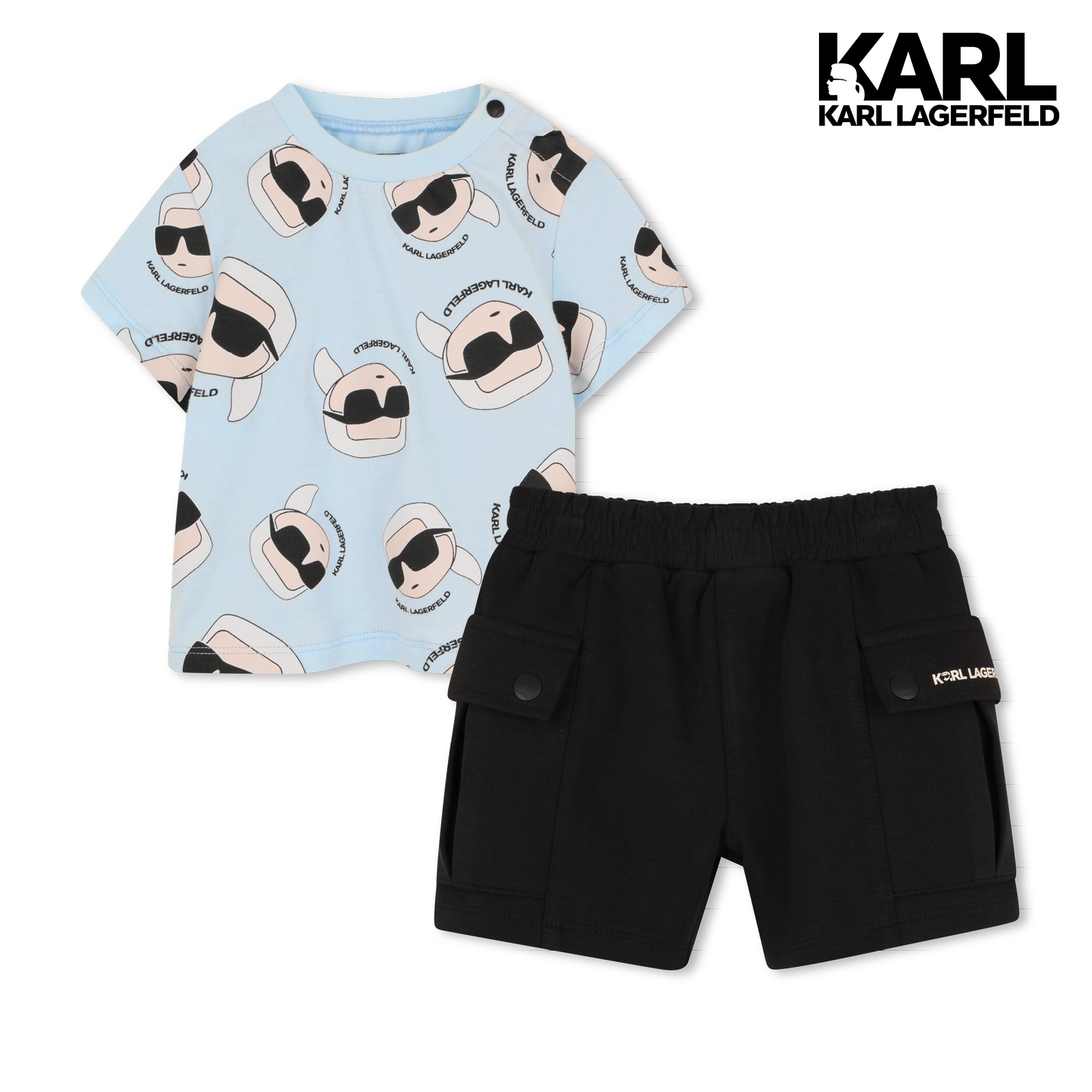 Conjunto de camiseta y pantalón corto aire del campo