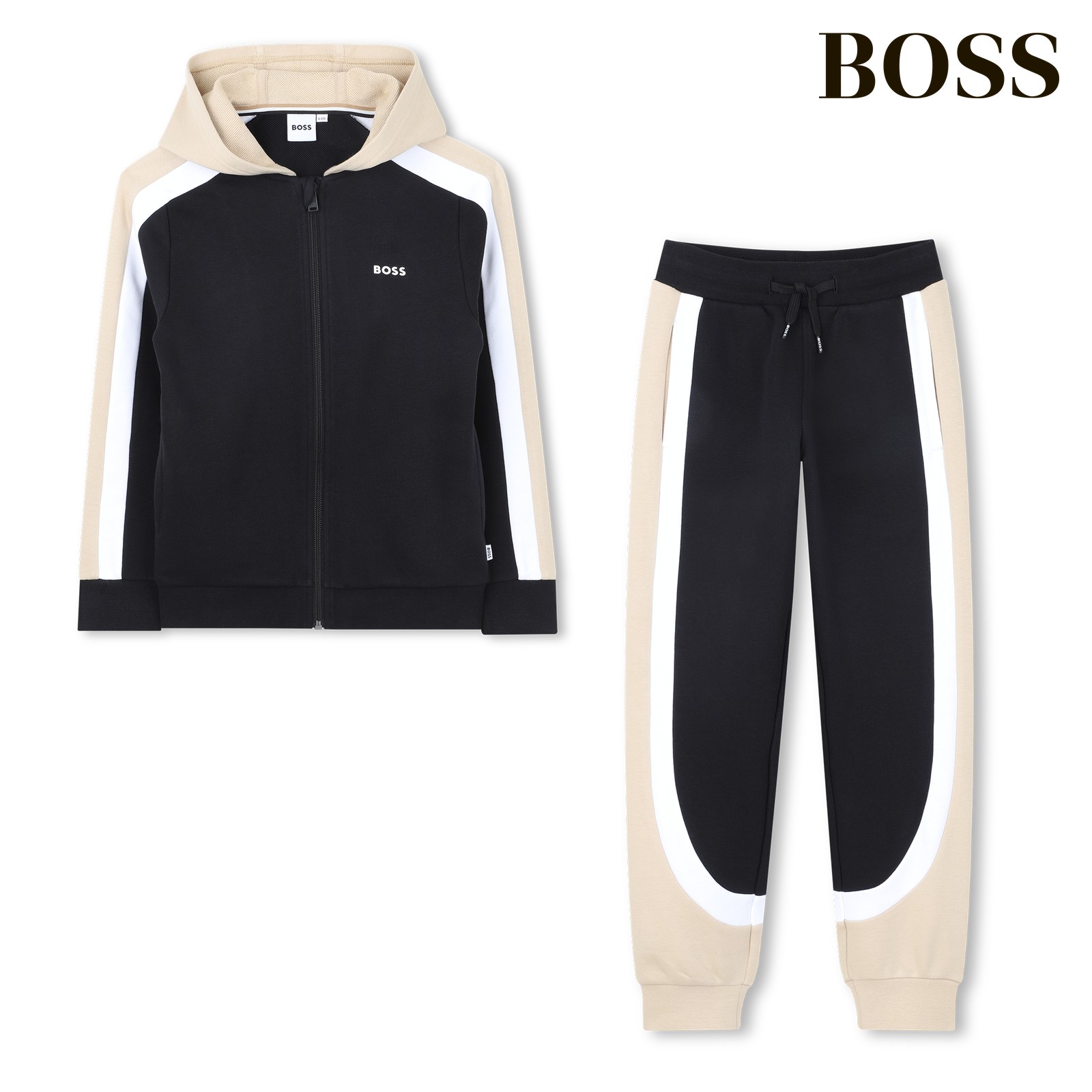 Conjunto de jogger negro