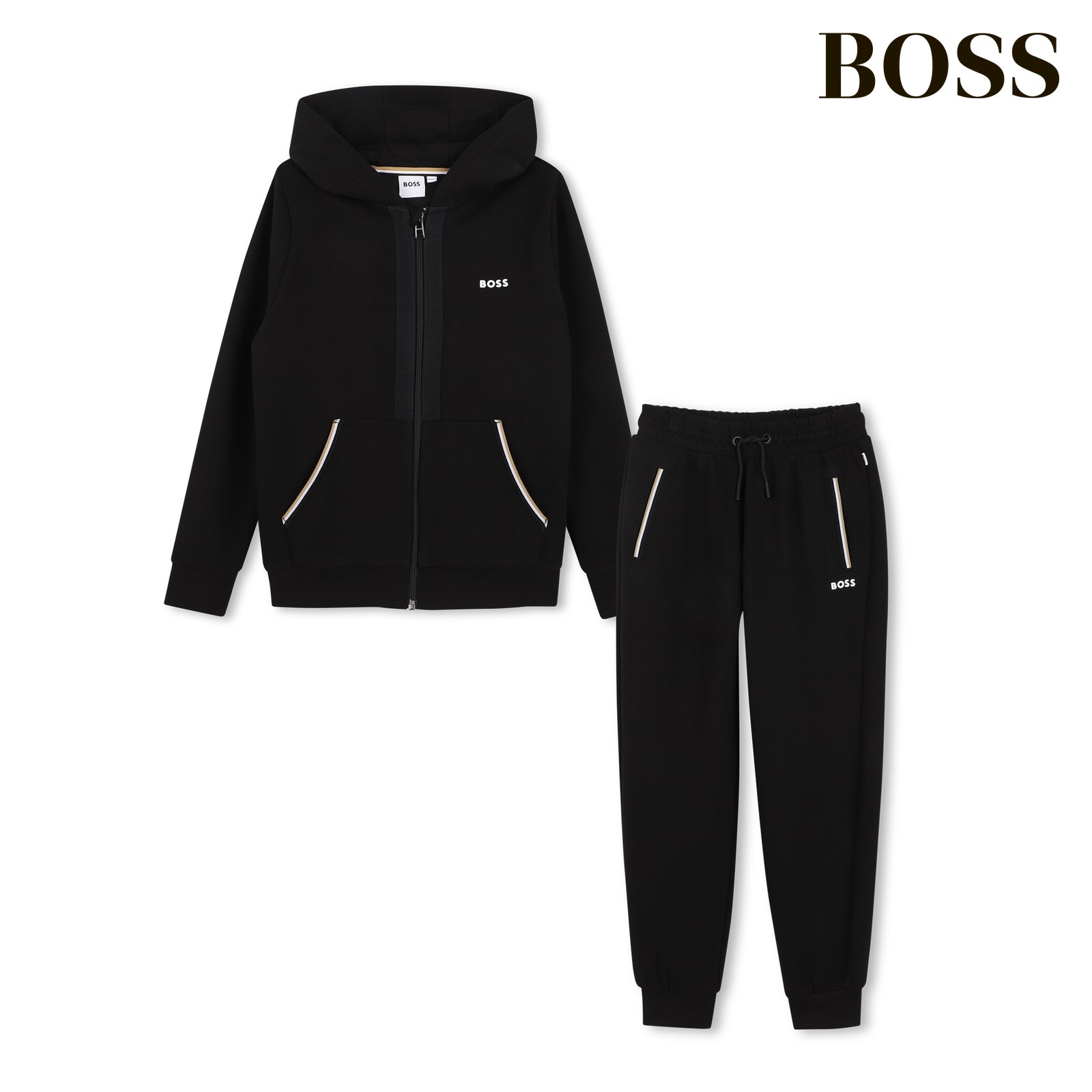 Conjunto de jogger negro