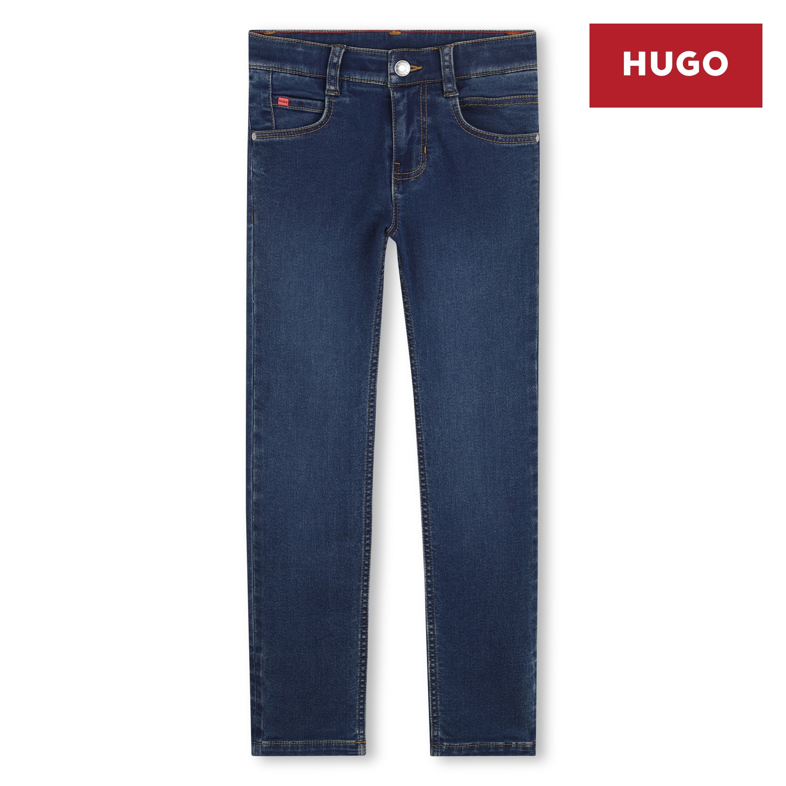 Jeans de 5 bolsillos piedra doble + cepillo