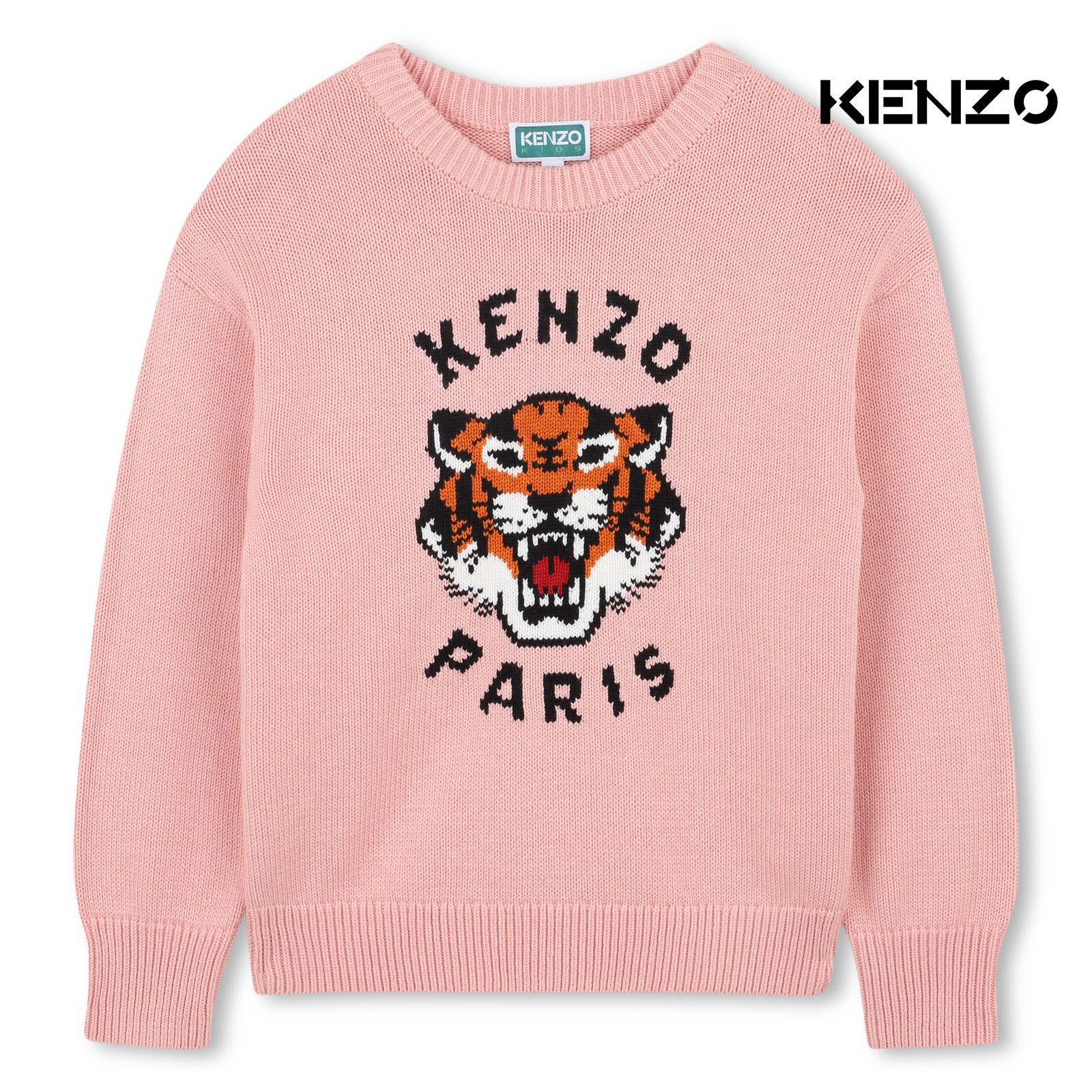 Jersey de punto rosa atómico
