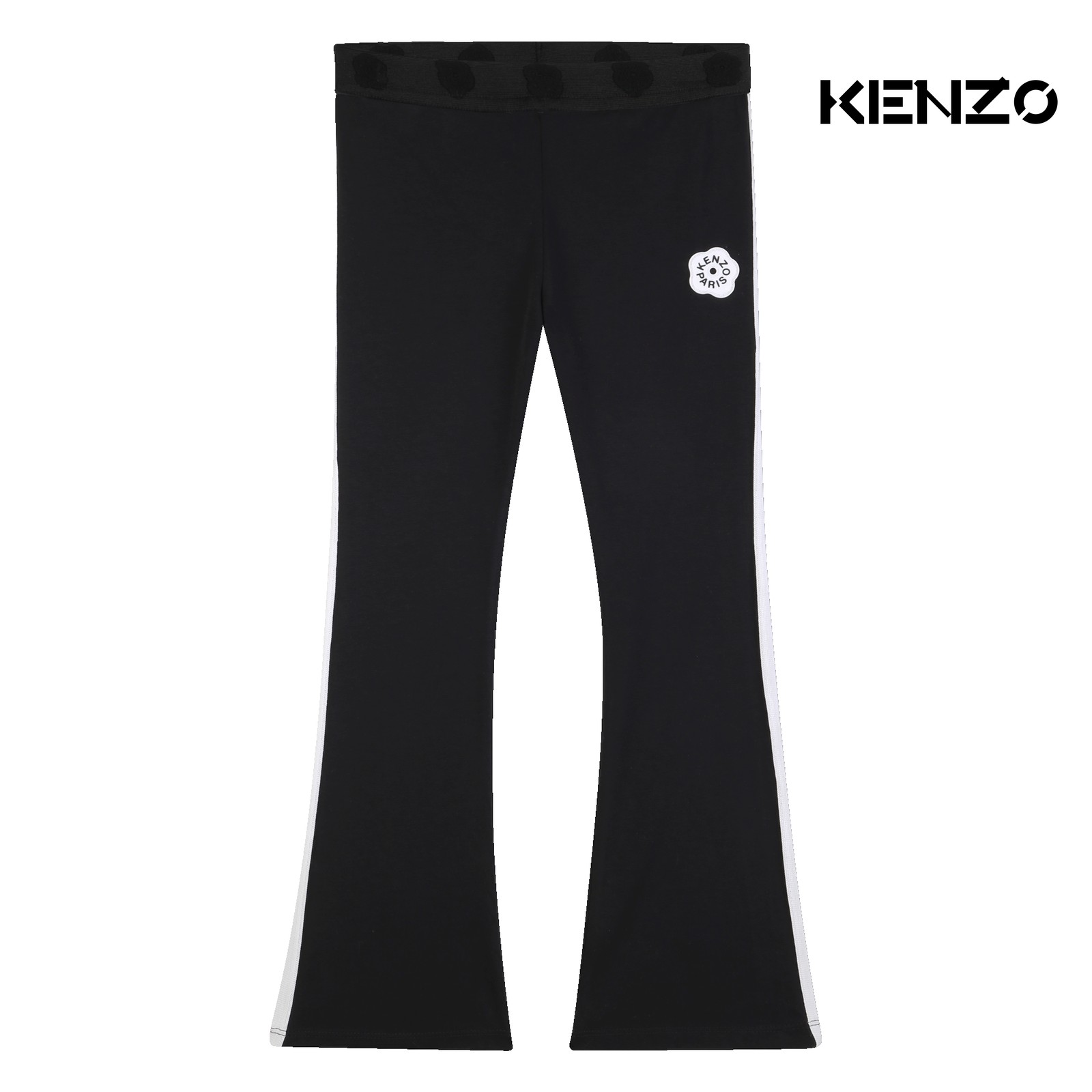 Leggings acampanados negro