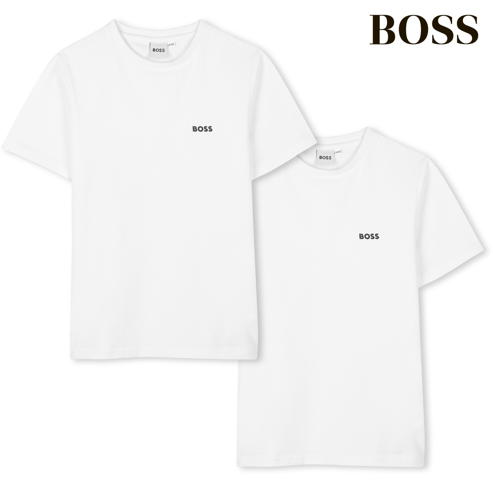 Lote de 2 camisetas blanco