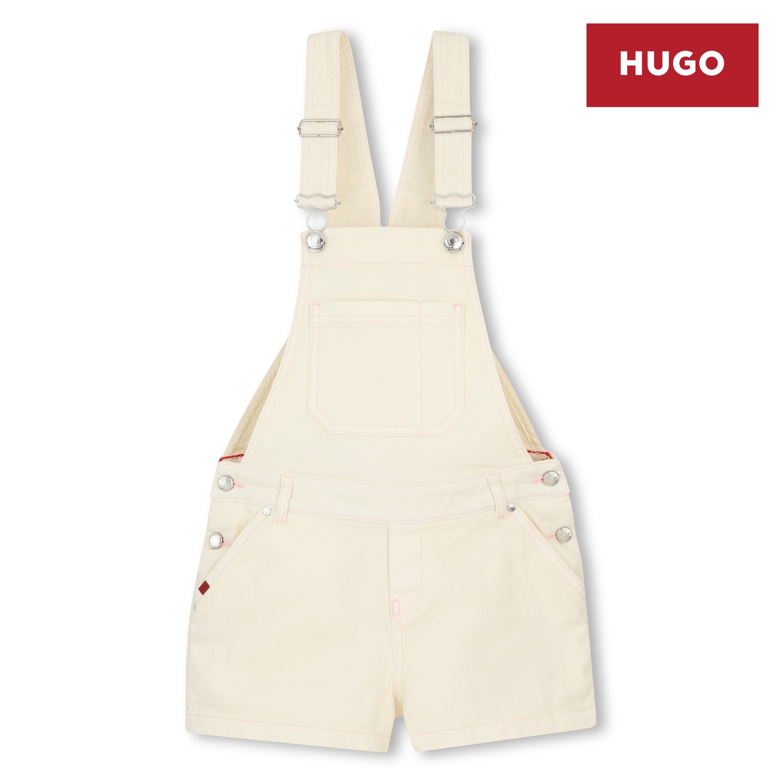 Mono de pantalones cortos crudo