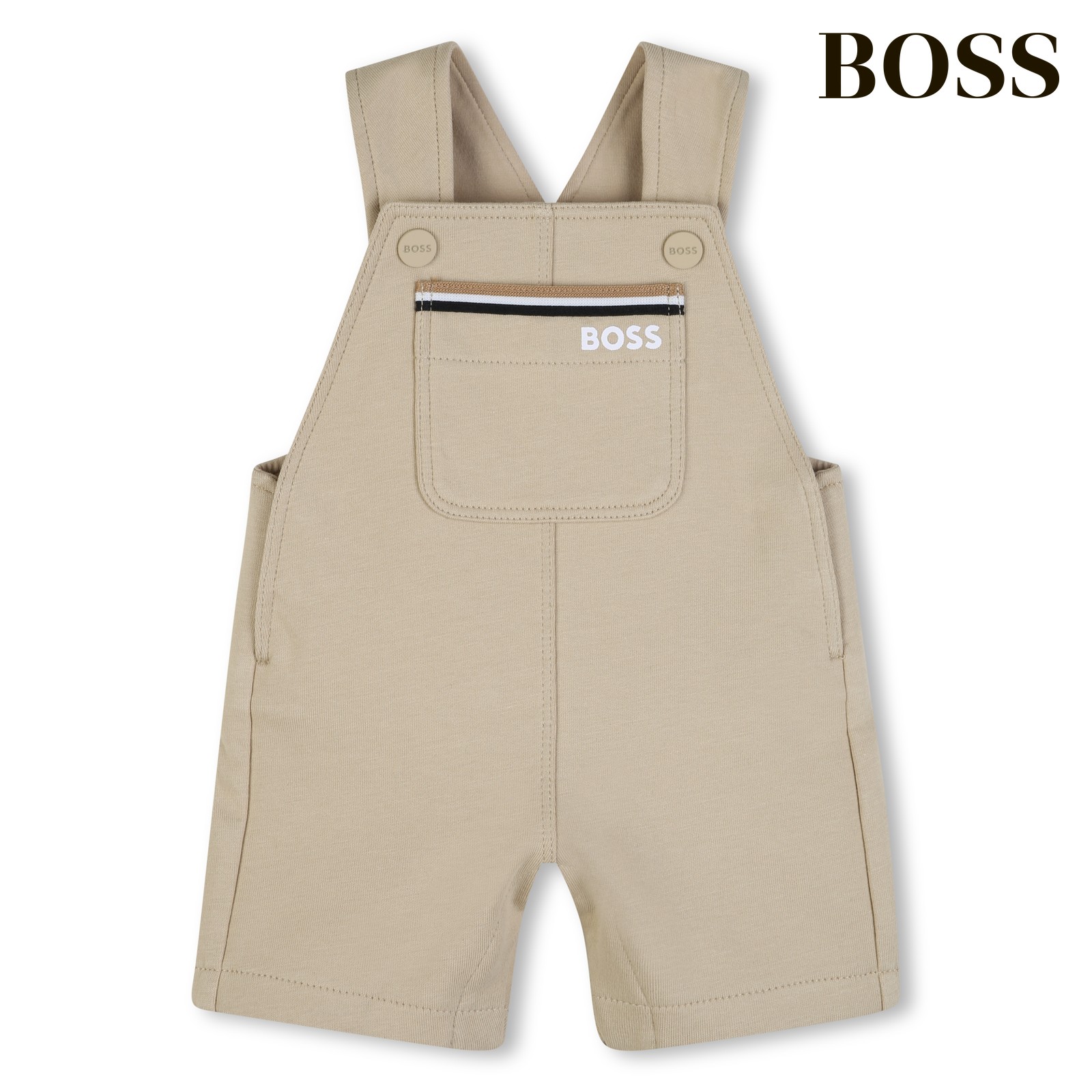 Mono de pantalones cortos beig