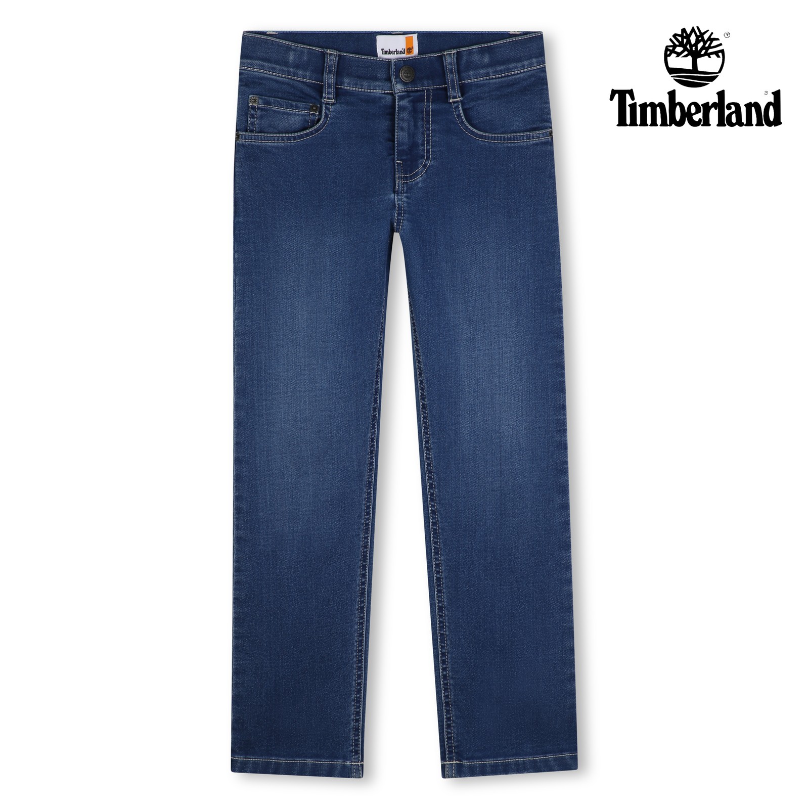 Pantalón de denim piedra doble + cepillo