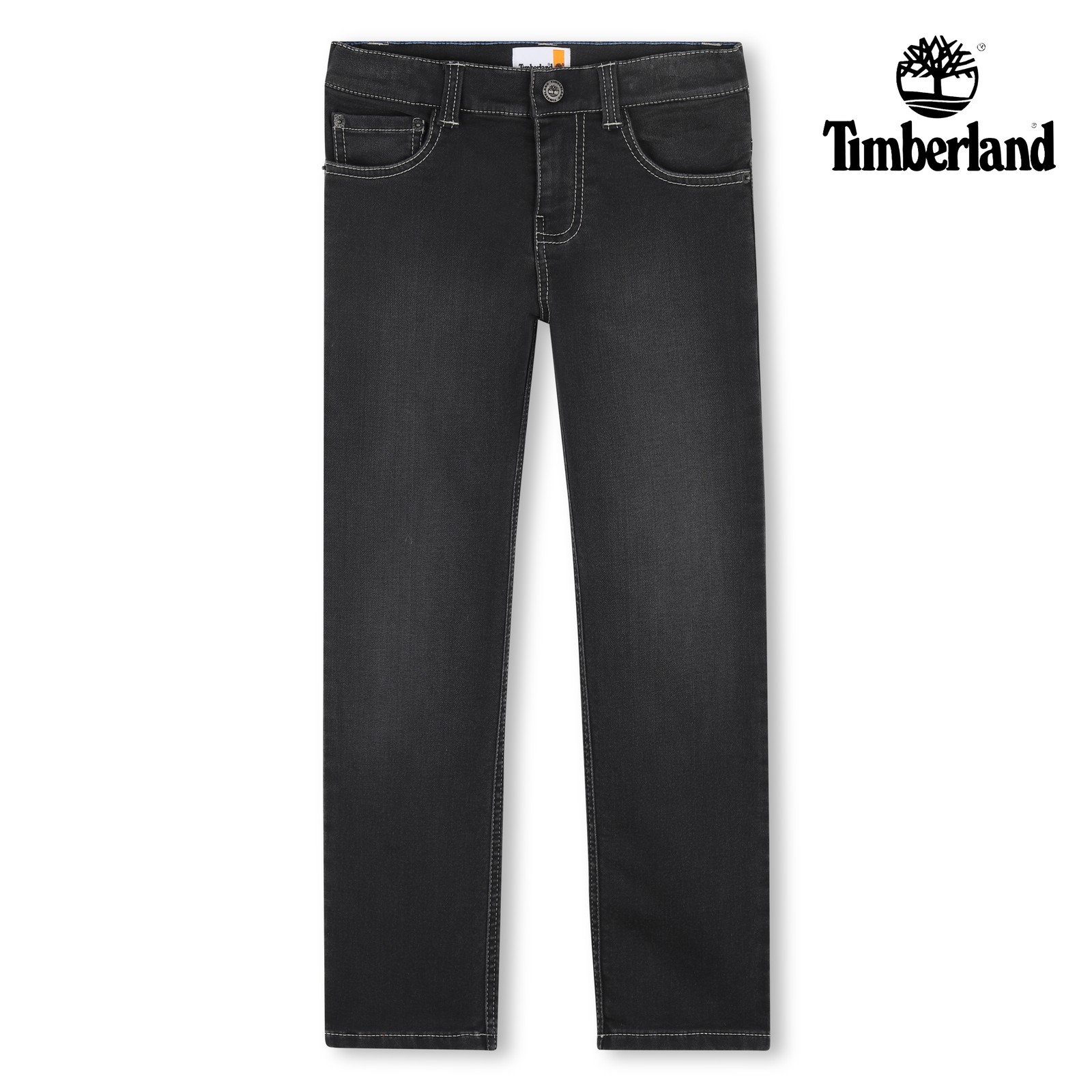 Pantalón de denim tejano negro