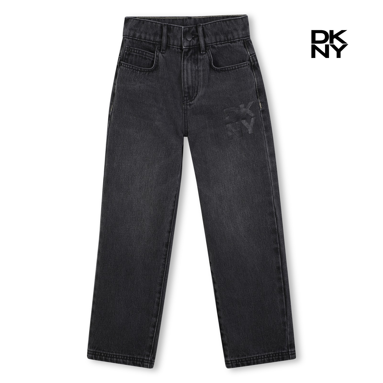 Pantalón vaquero de algodón tejano negro