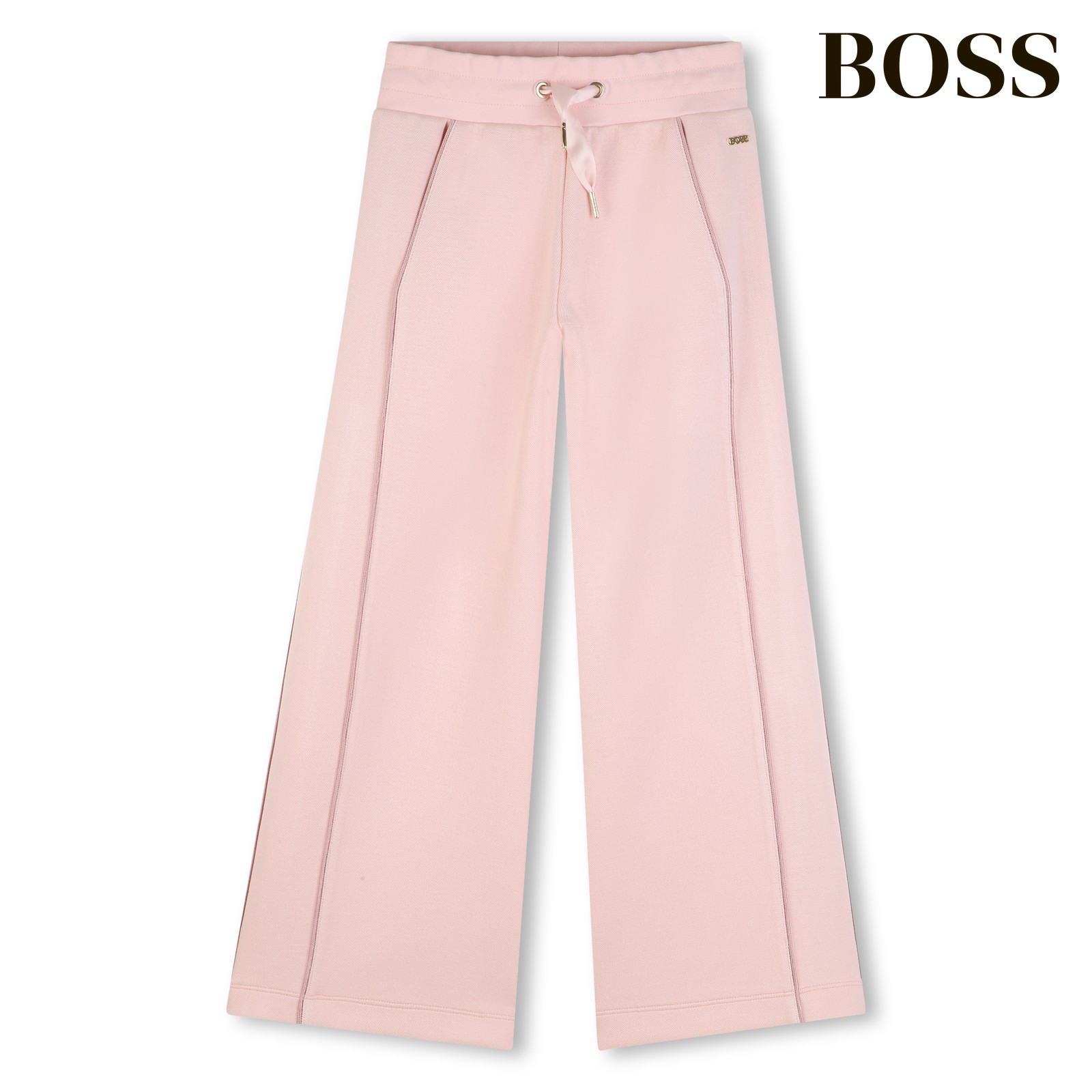 Pantalones con cordones rosa