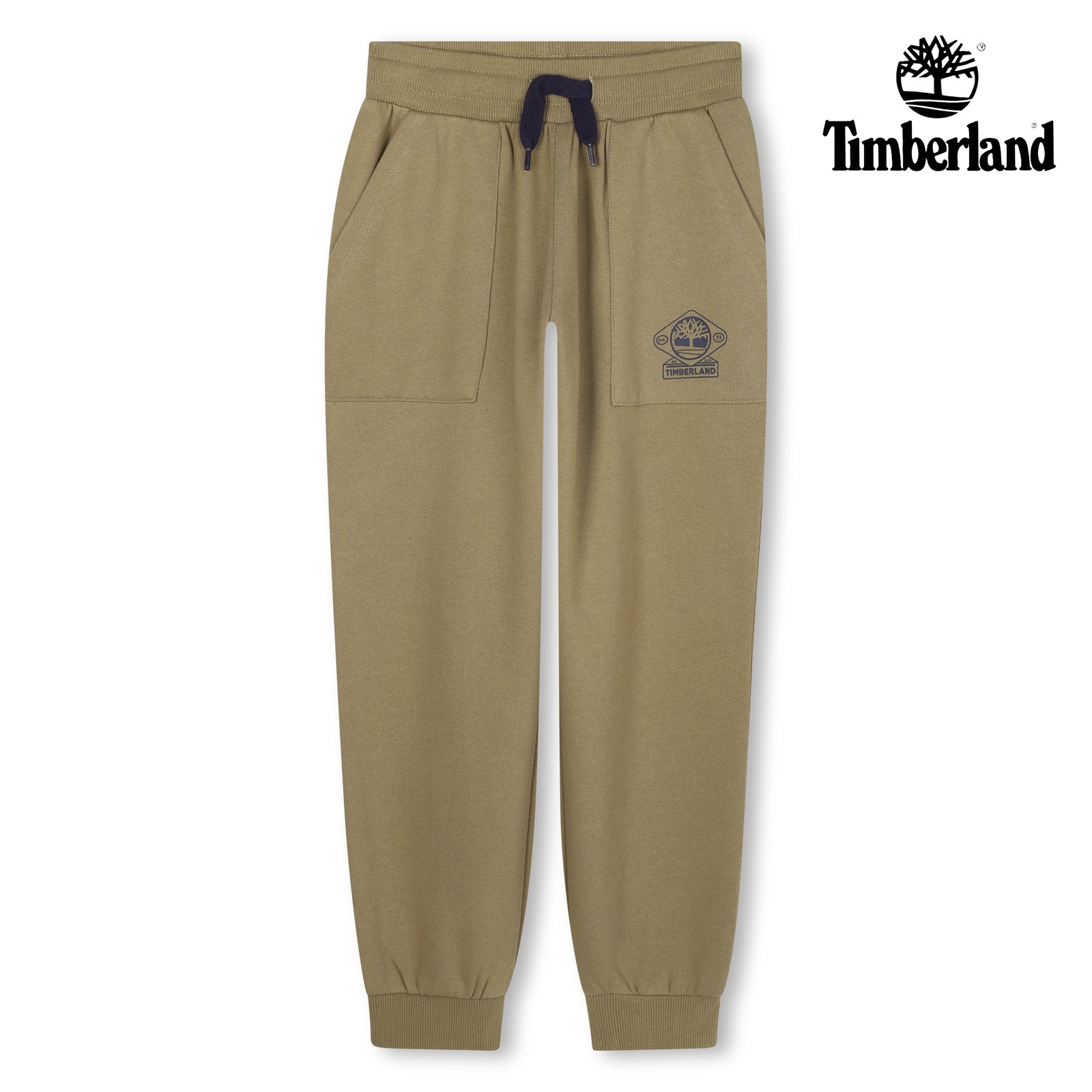 Pantalones de chándal de vellón kaki
