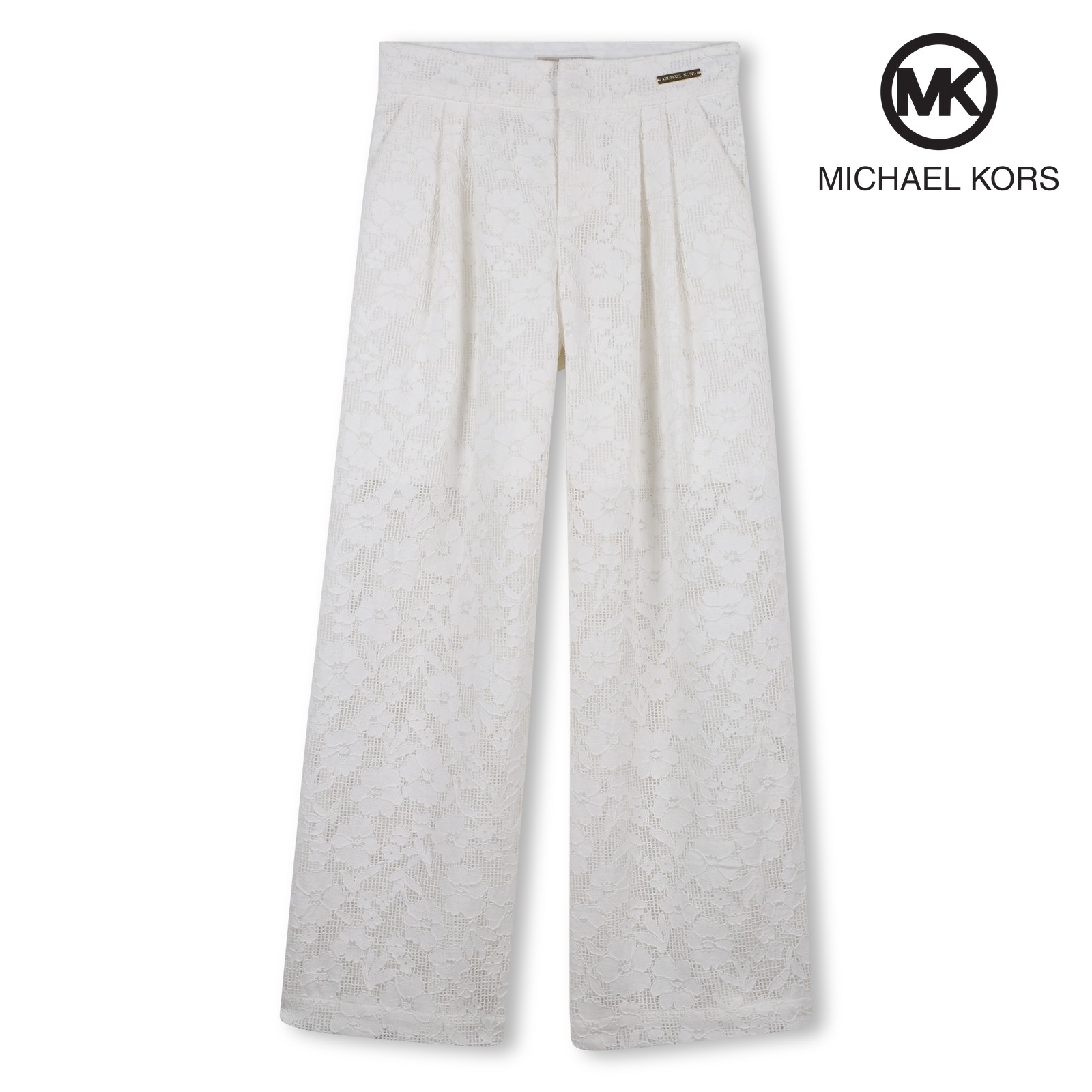Pantalones formales blanco roto