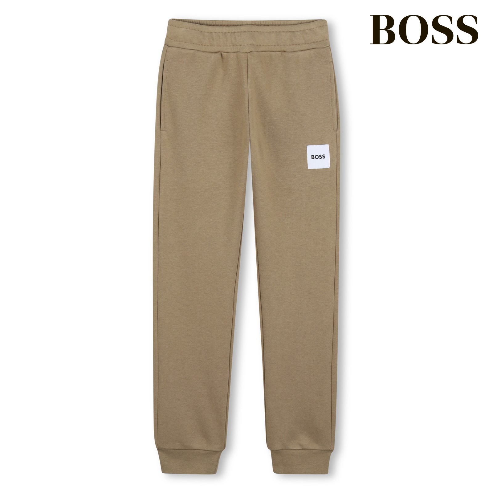 Pantalones jogger beig oscuro