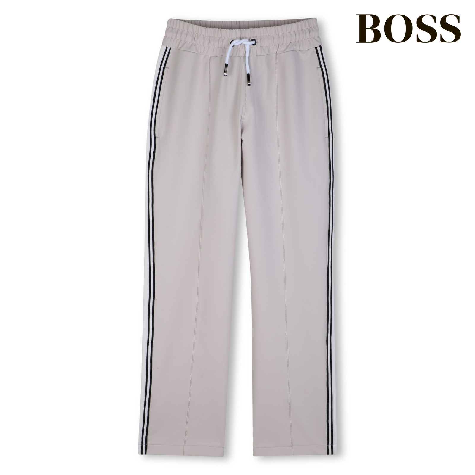 Pantalones jogger marfil