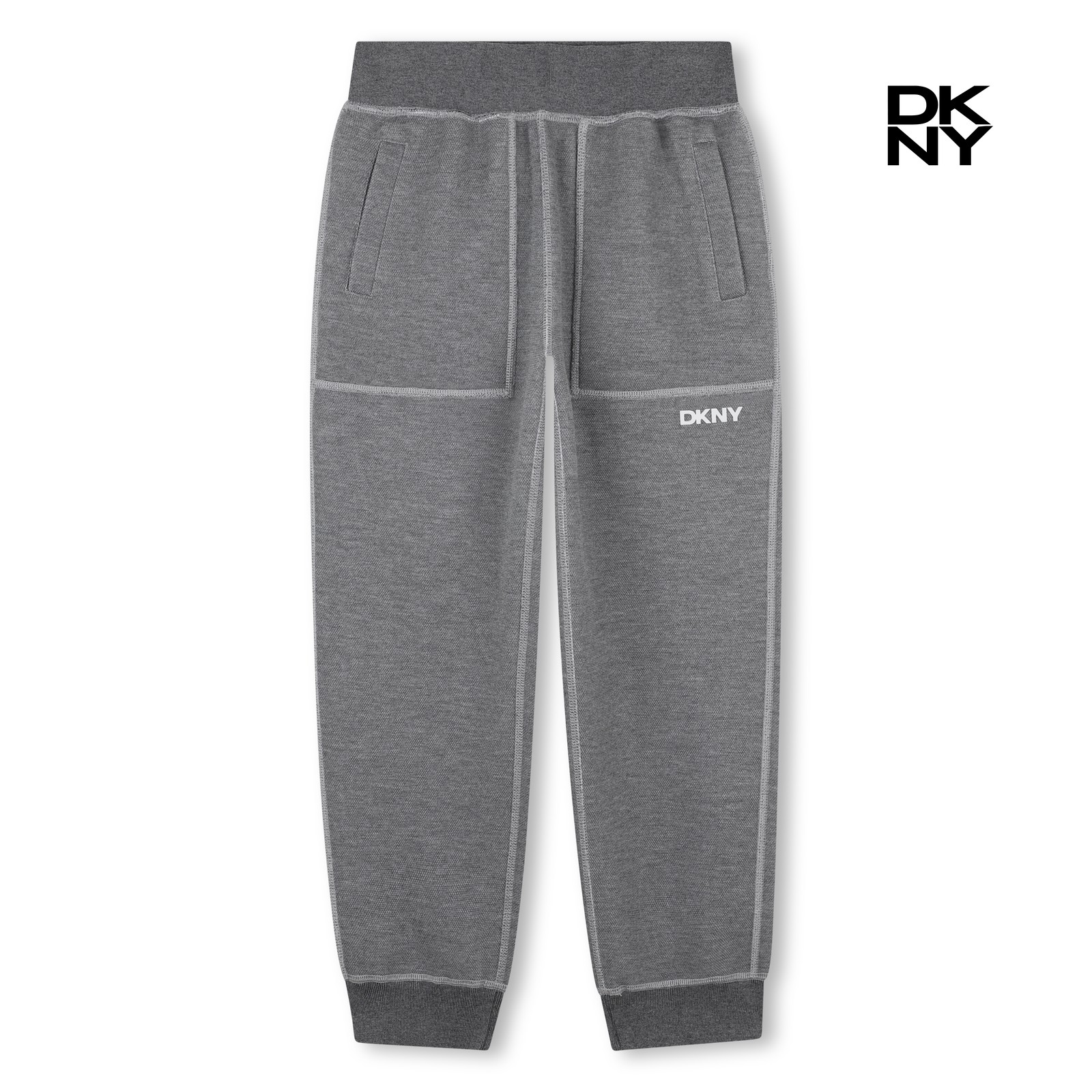 Pantalones reversibles gris china oscuro