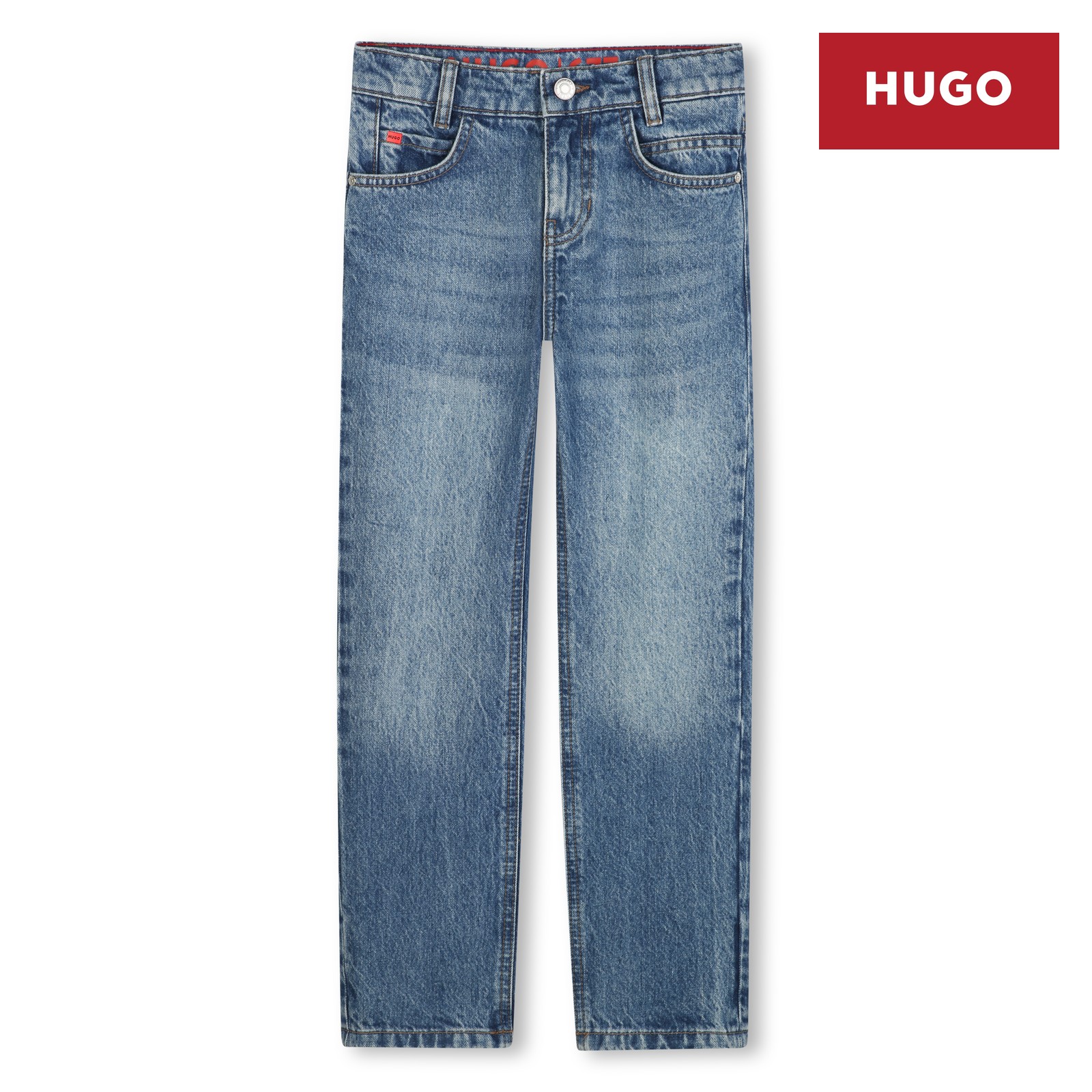 Pantalones vaqueros piedra doble + cepillo