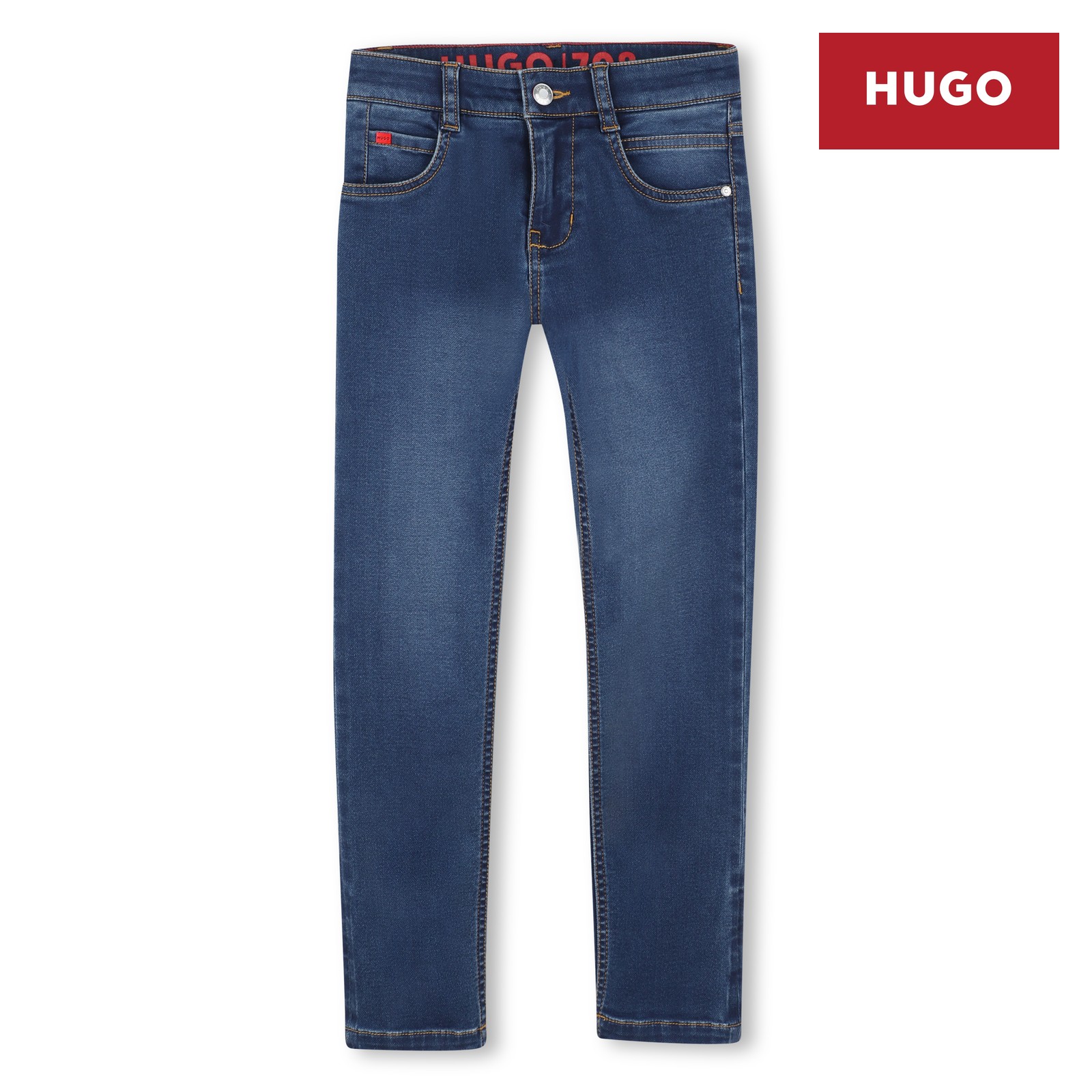 Pantalones vaqueros piedra doble + cepillo