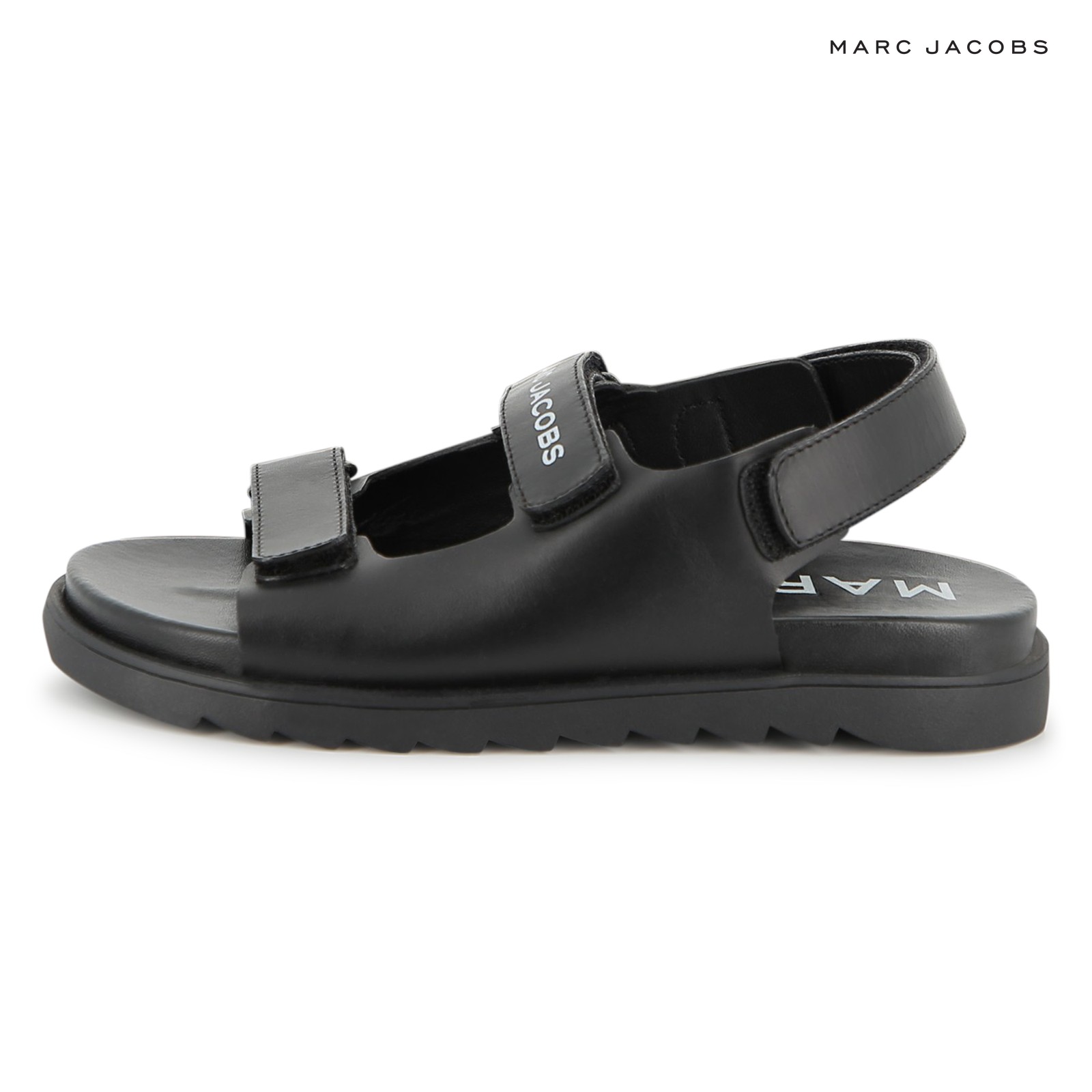 Sandalias de tiras negro