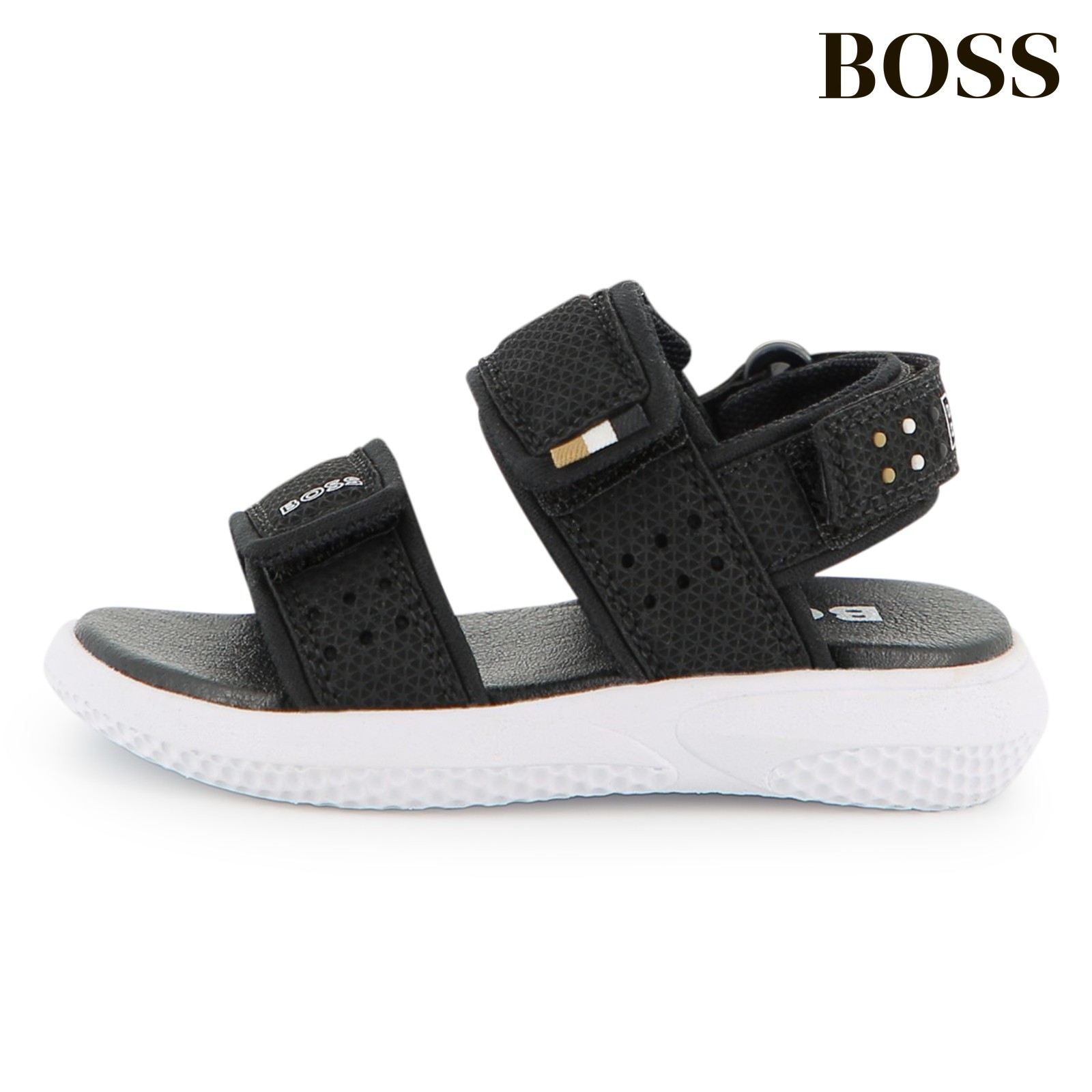 Sandalias sintéticas negro