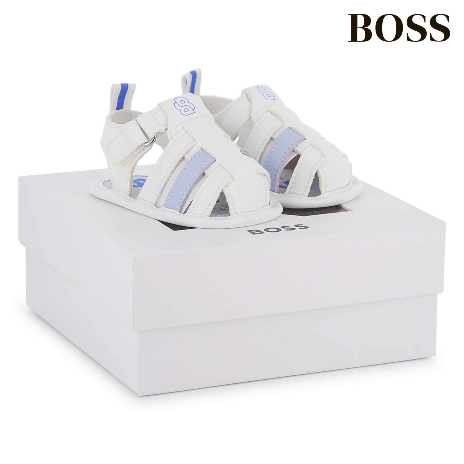 Sandalias suaves azul