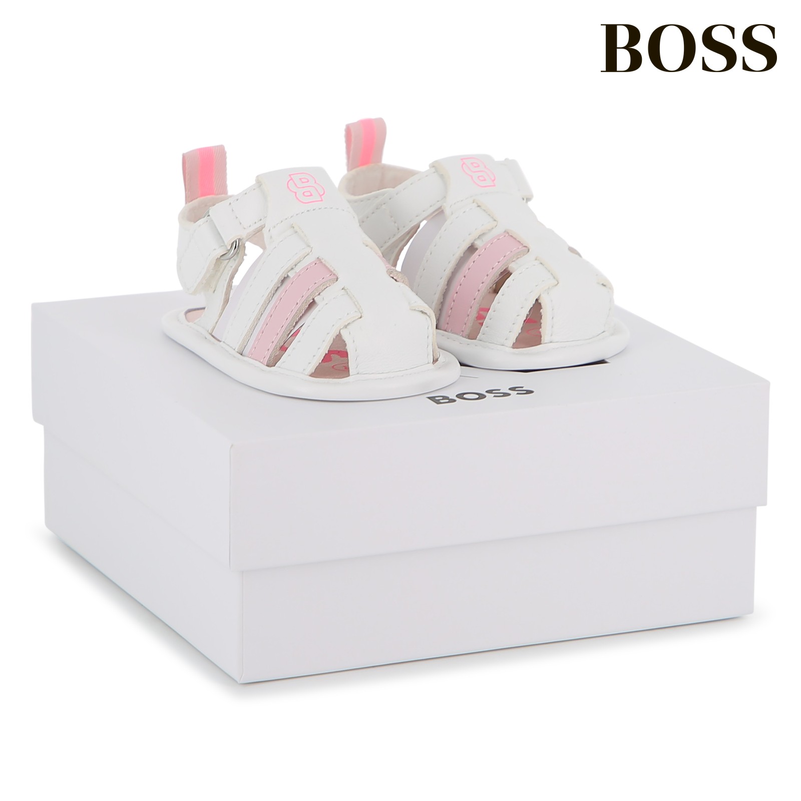 Sandalias suaves rosa