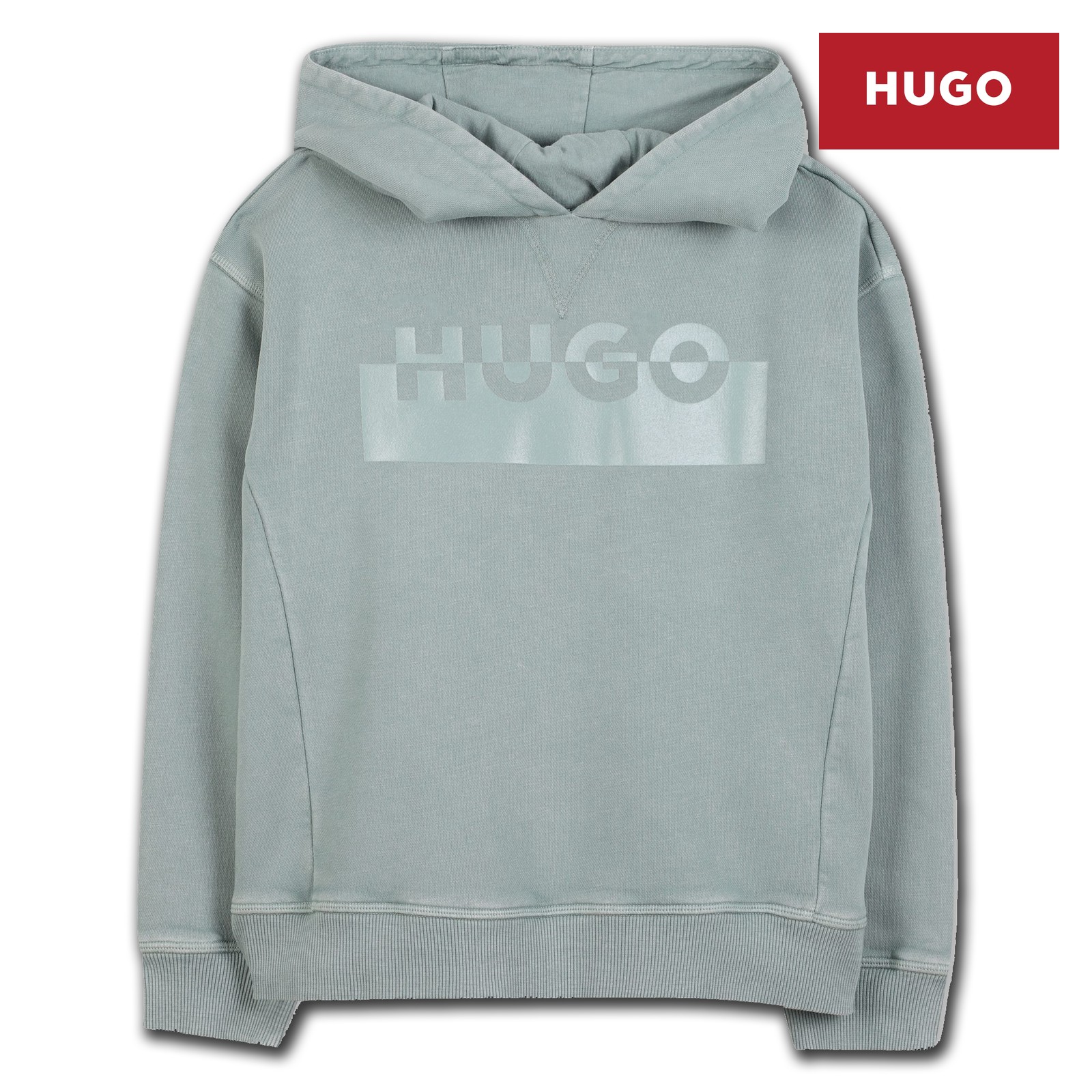 Sudadera con capucha verdadero azul