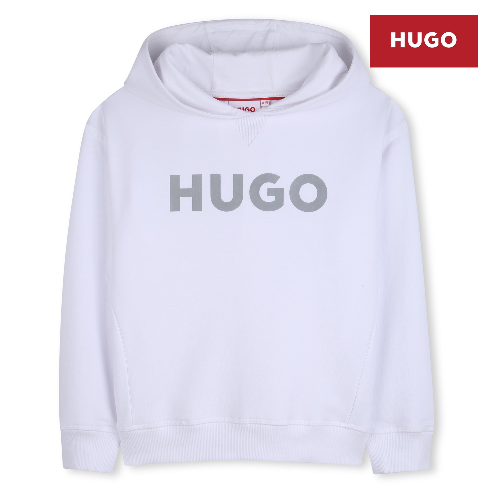 Sudadera con capucha blanco