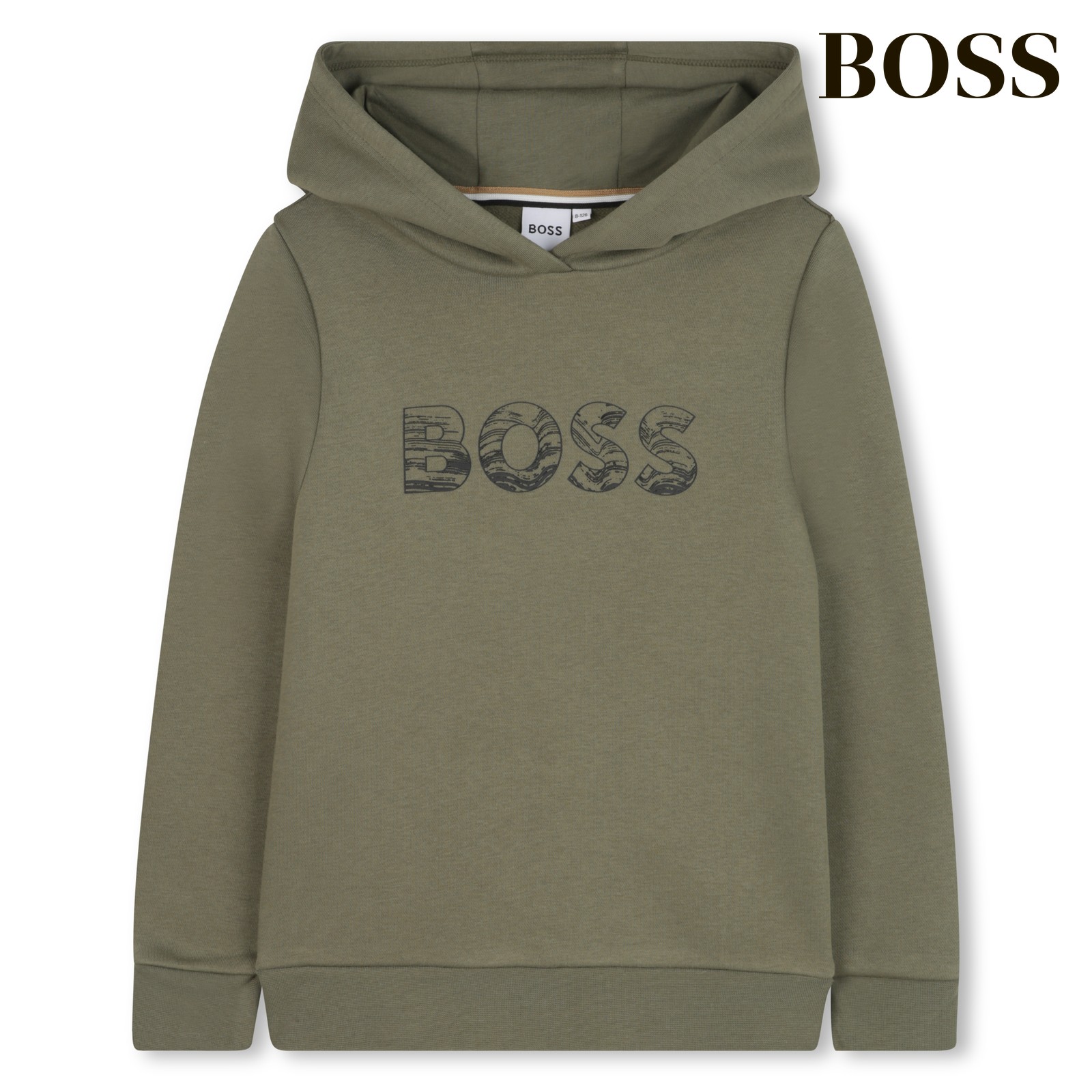 Sudadera con capucha tila