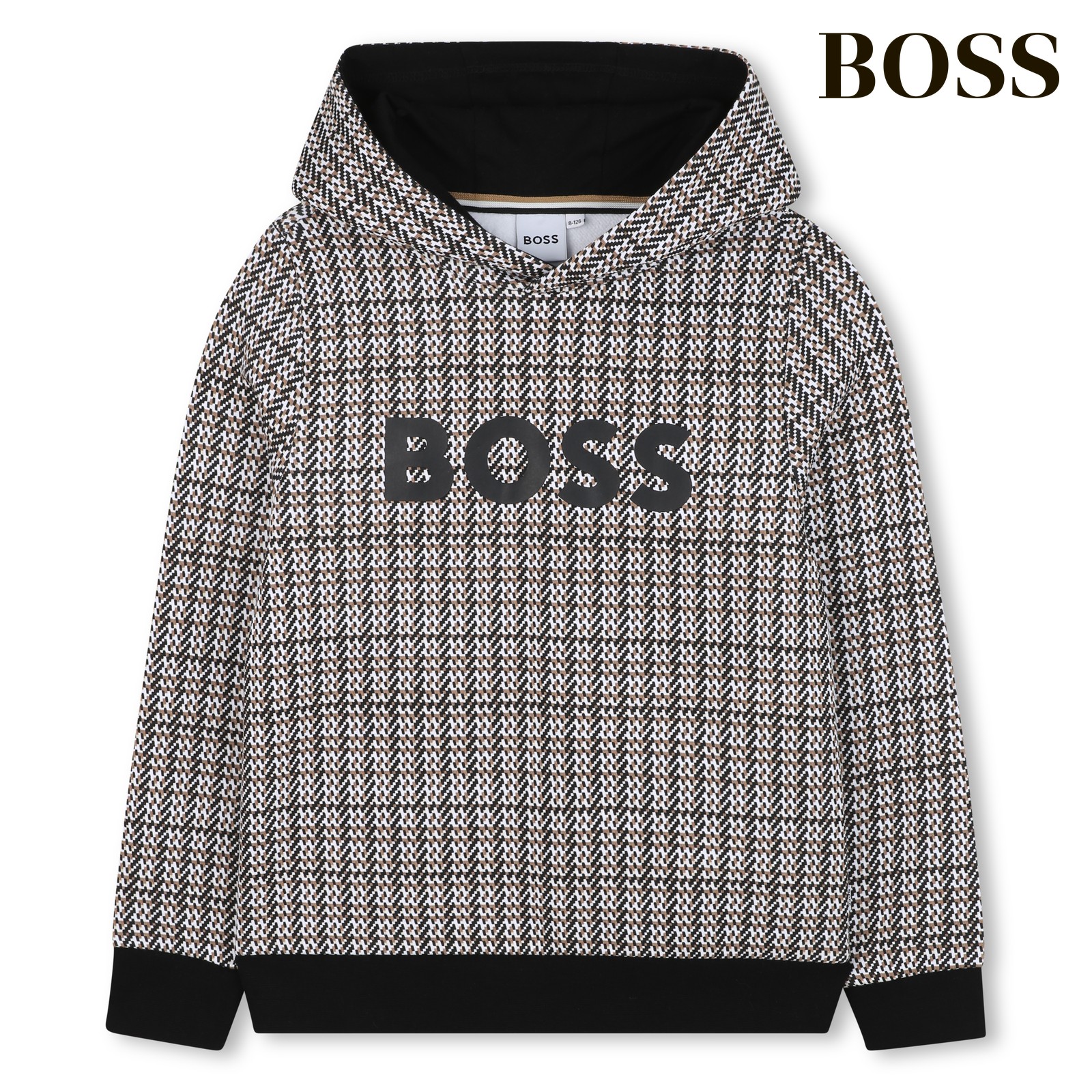 Sudadera con capucha negro