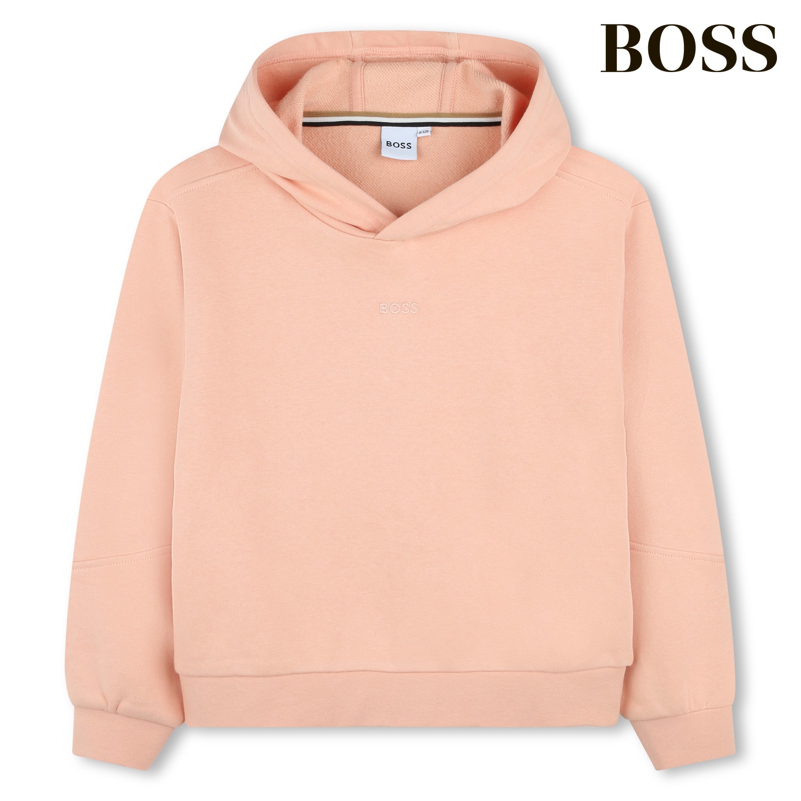 Sudadera con capucha flor rosa