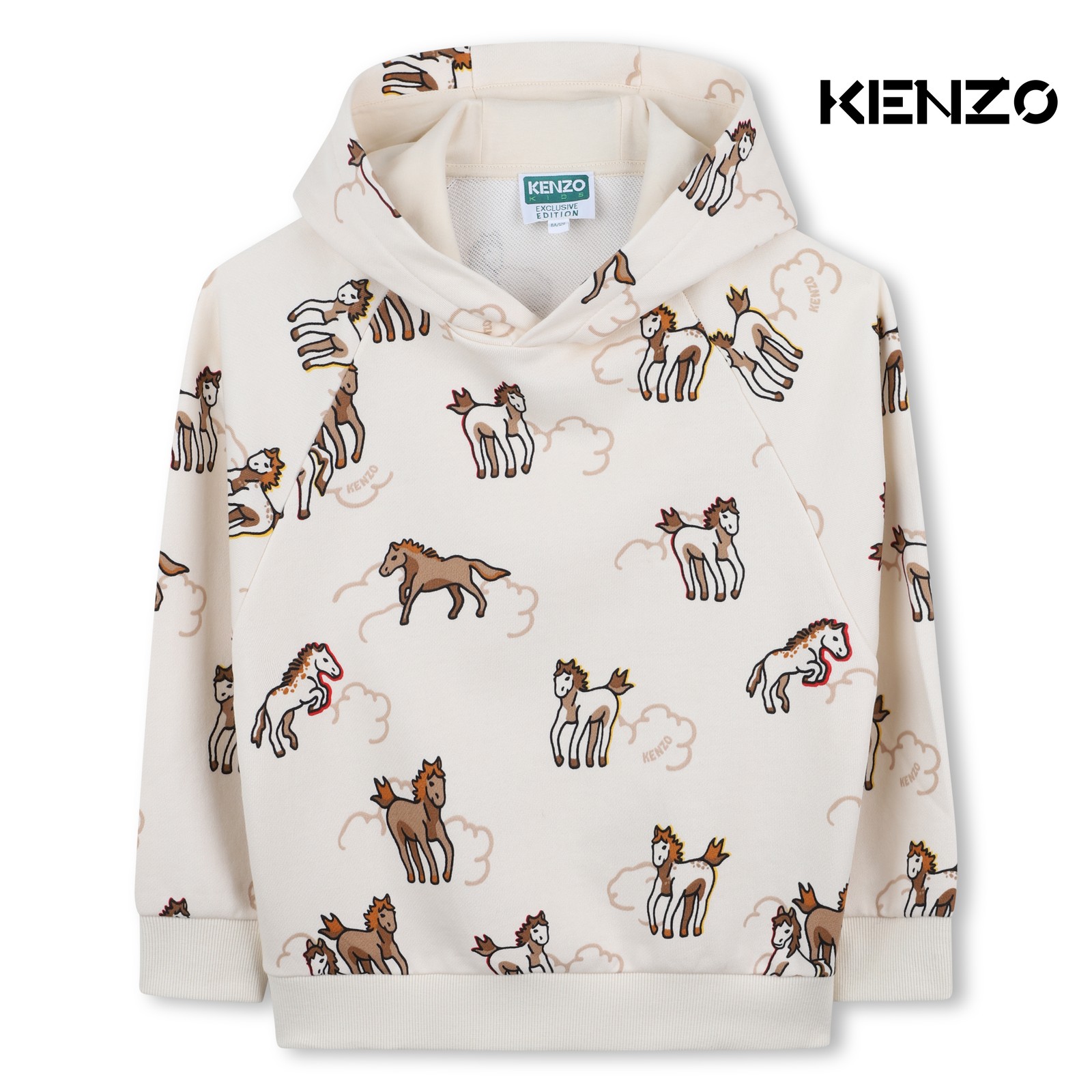 Sudadera con capucha arena