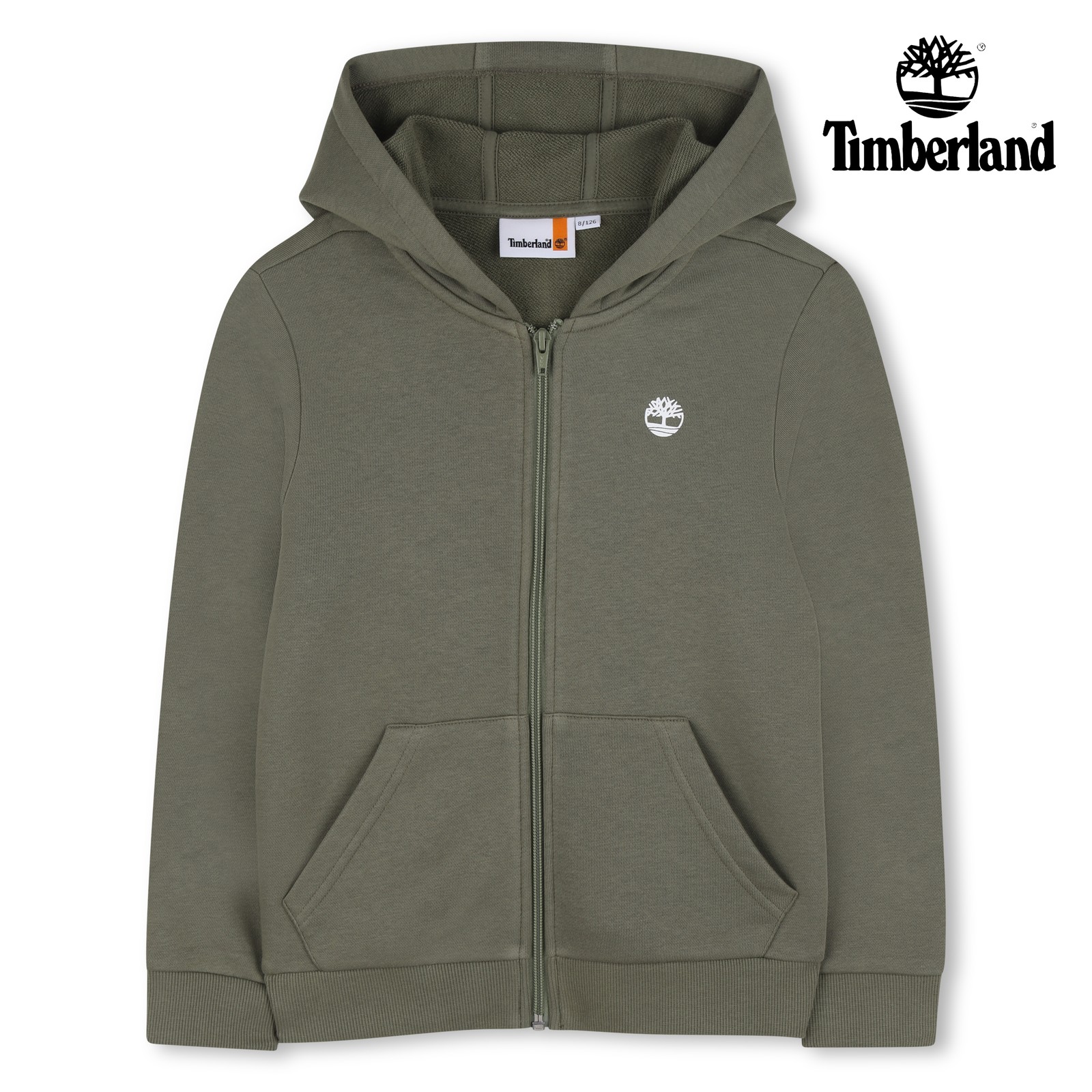 Sudadera con capucha tila
