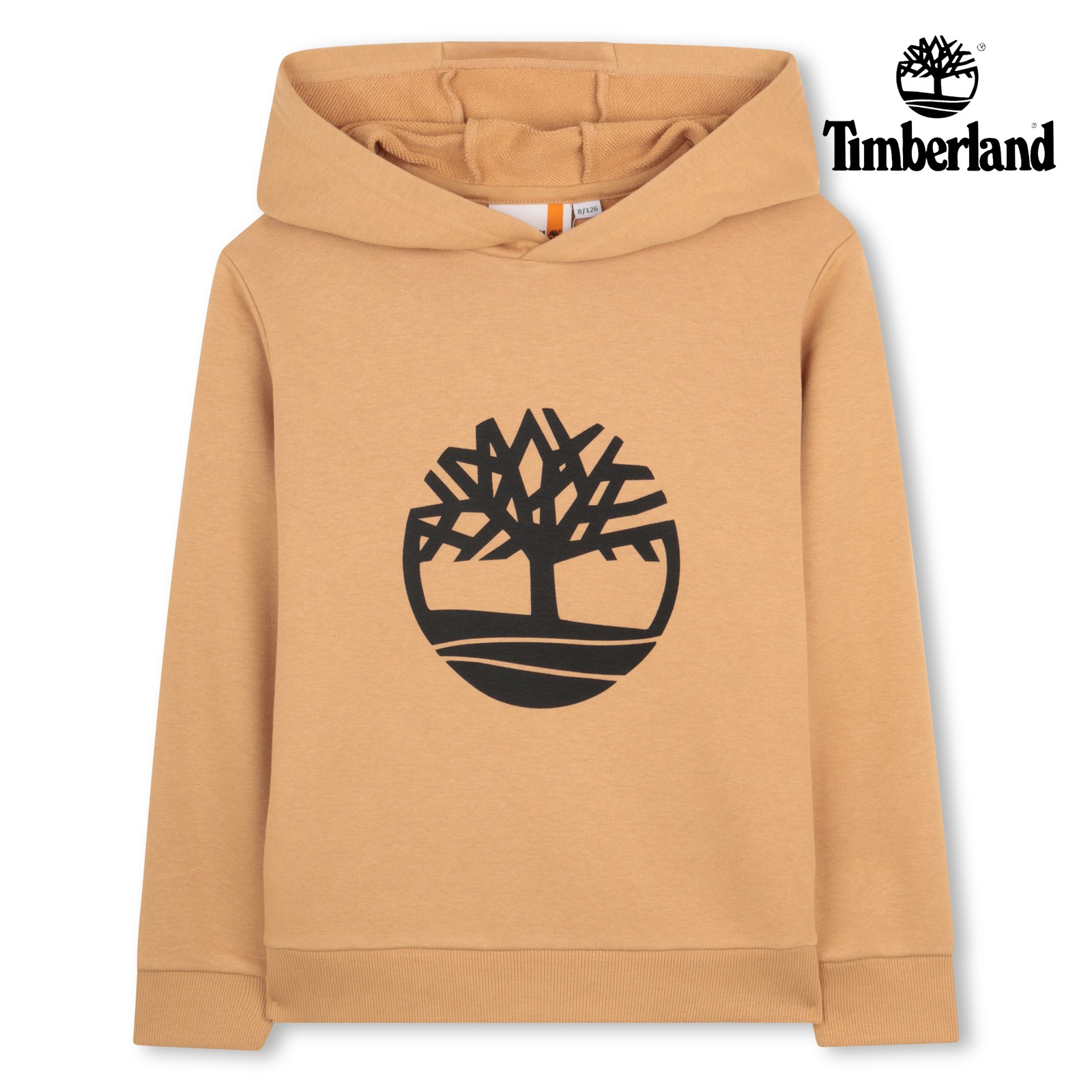 Sudadera con capucha beig