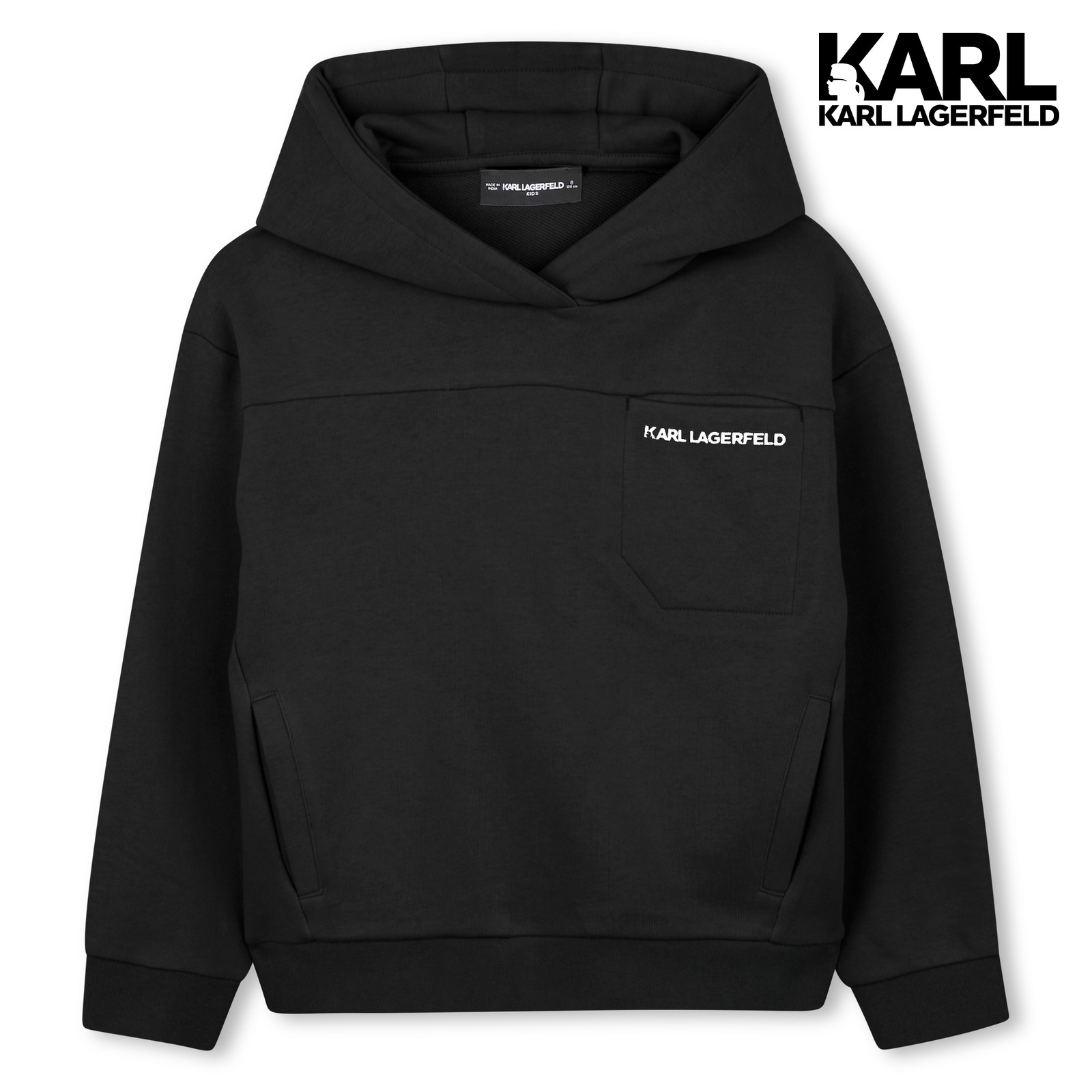 Sudadera con capucha negro