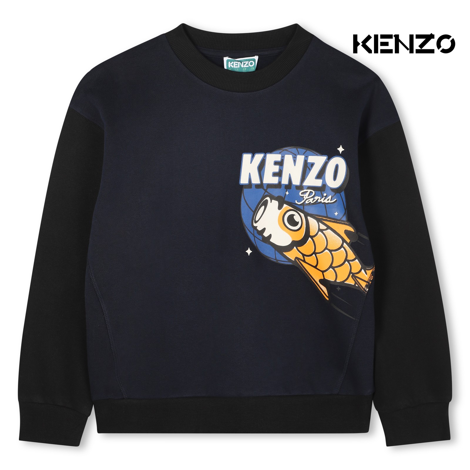 Sudadera de forro polar marino