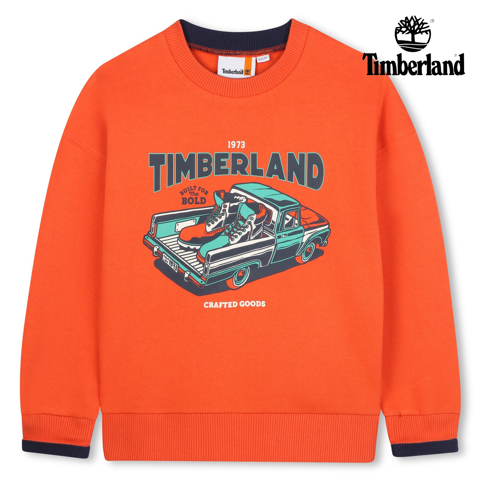 Sudadera de vellón cepillado lirio de tigre
