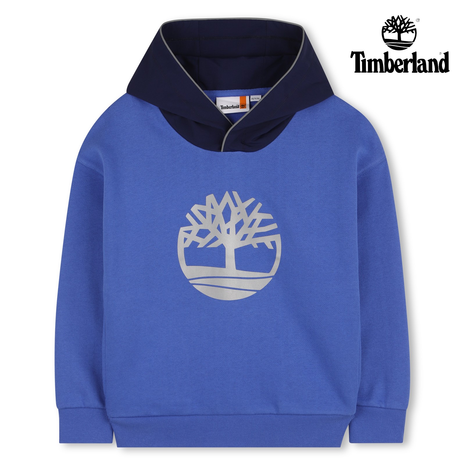 Sudadera de vellón cepillado azul lavanda