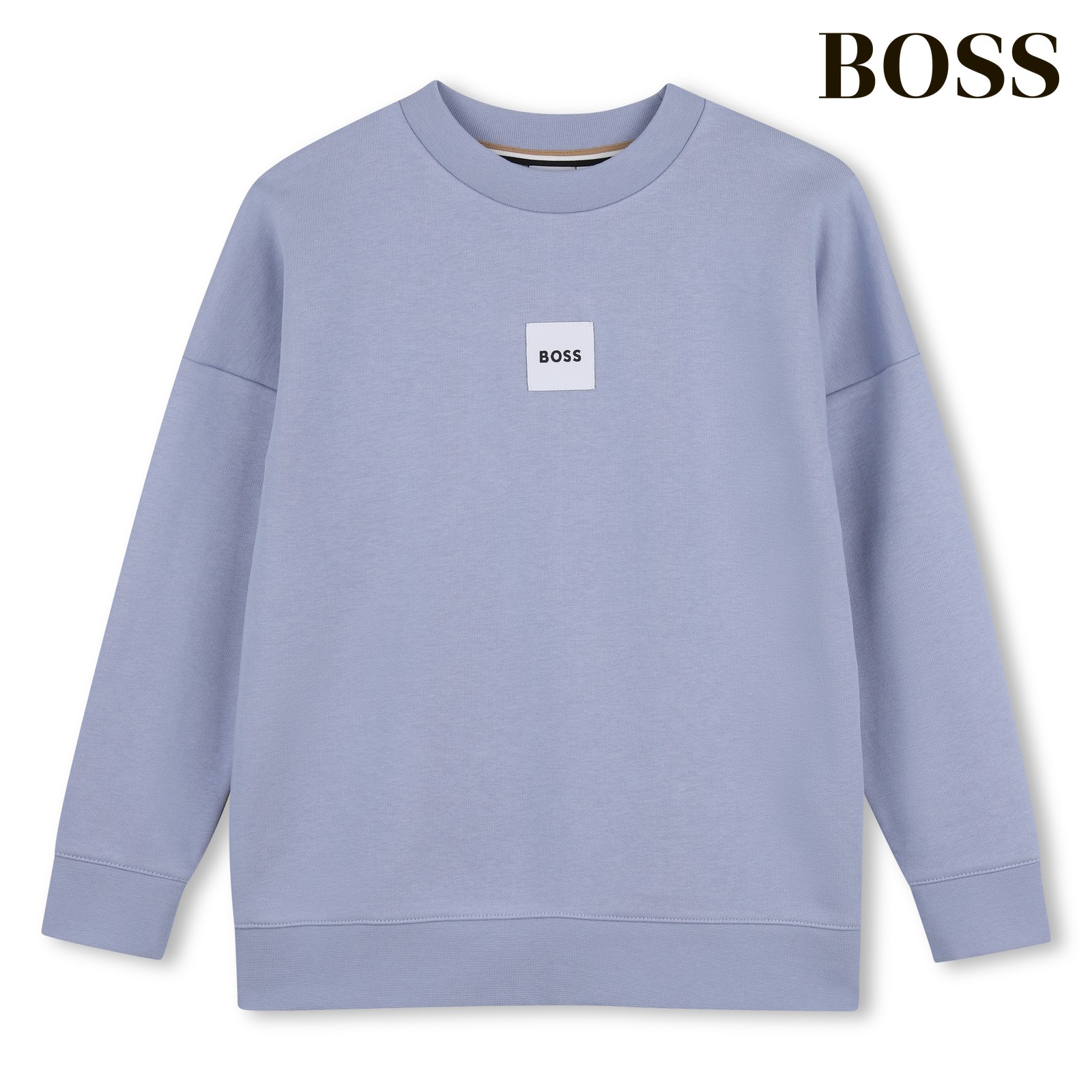 Sudadera fleece gris medido