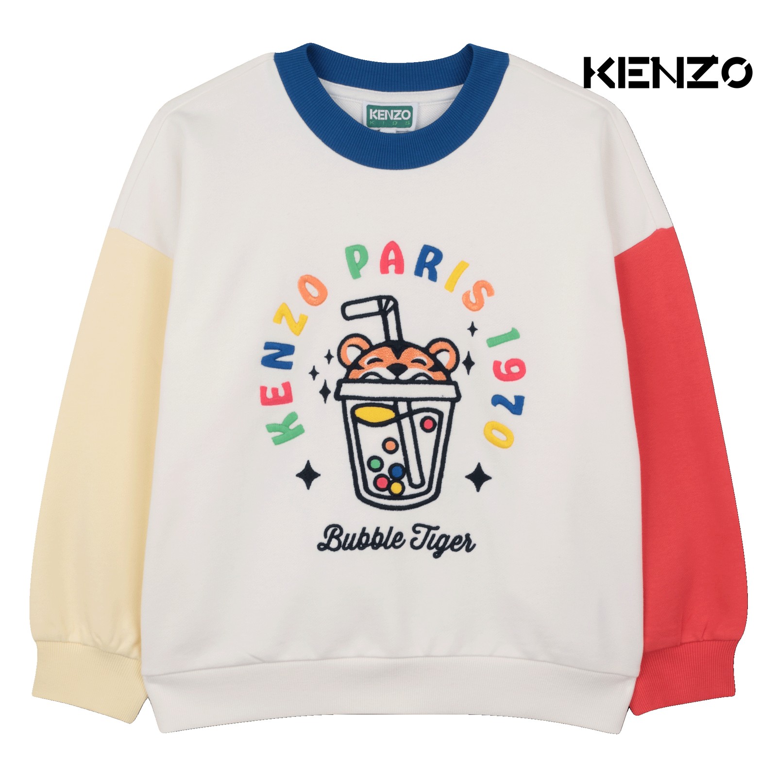 Sudadera fleece blanco roto