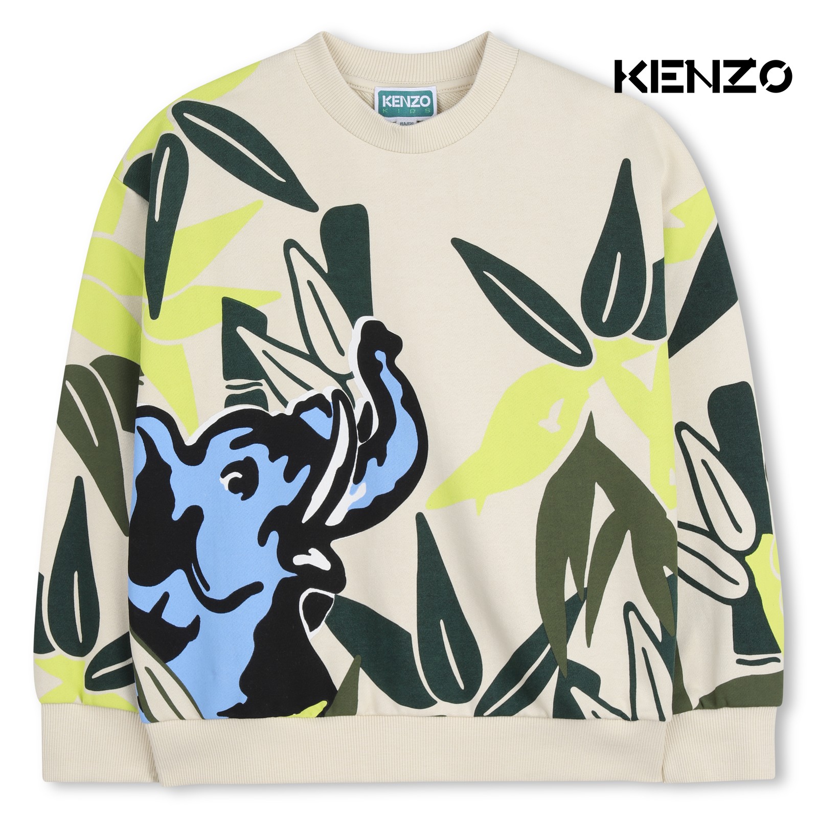 Sudadera fleece beig