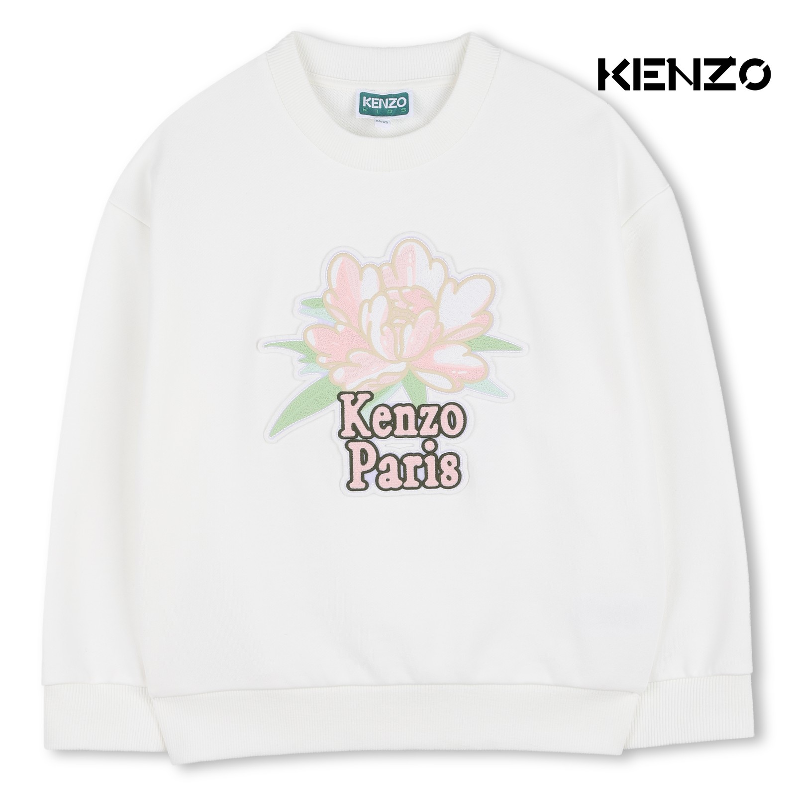 Sudadera fleece blanco roto